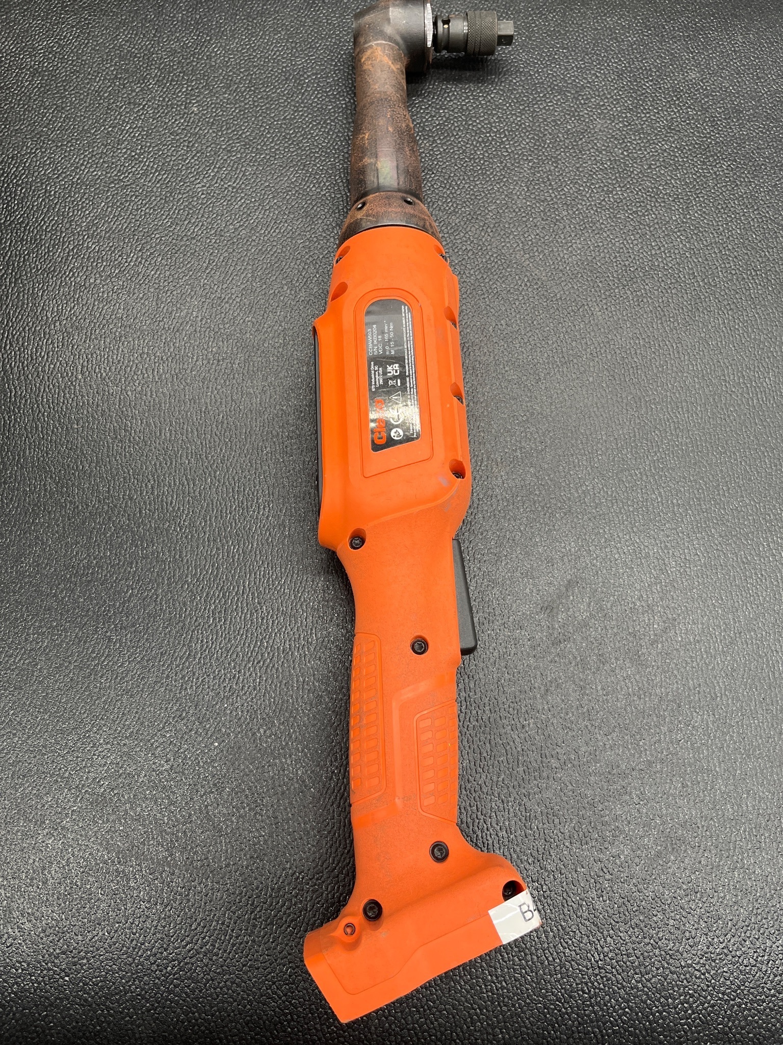 CLECO CCBAW503 CORDLESS ELECTRONIC TORQUE WRENCH 15–50 NM USED 0