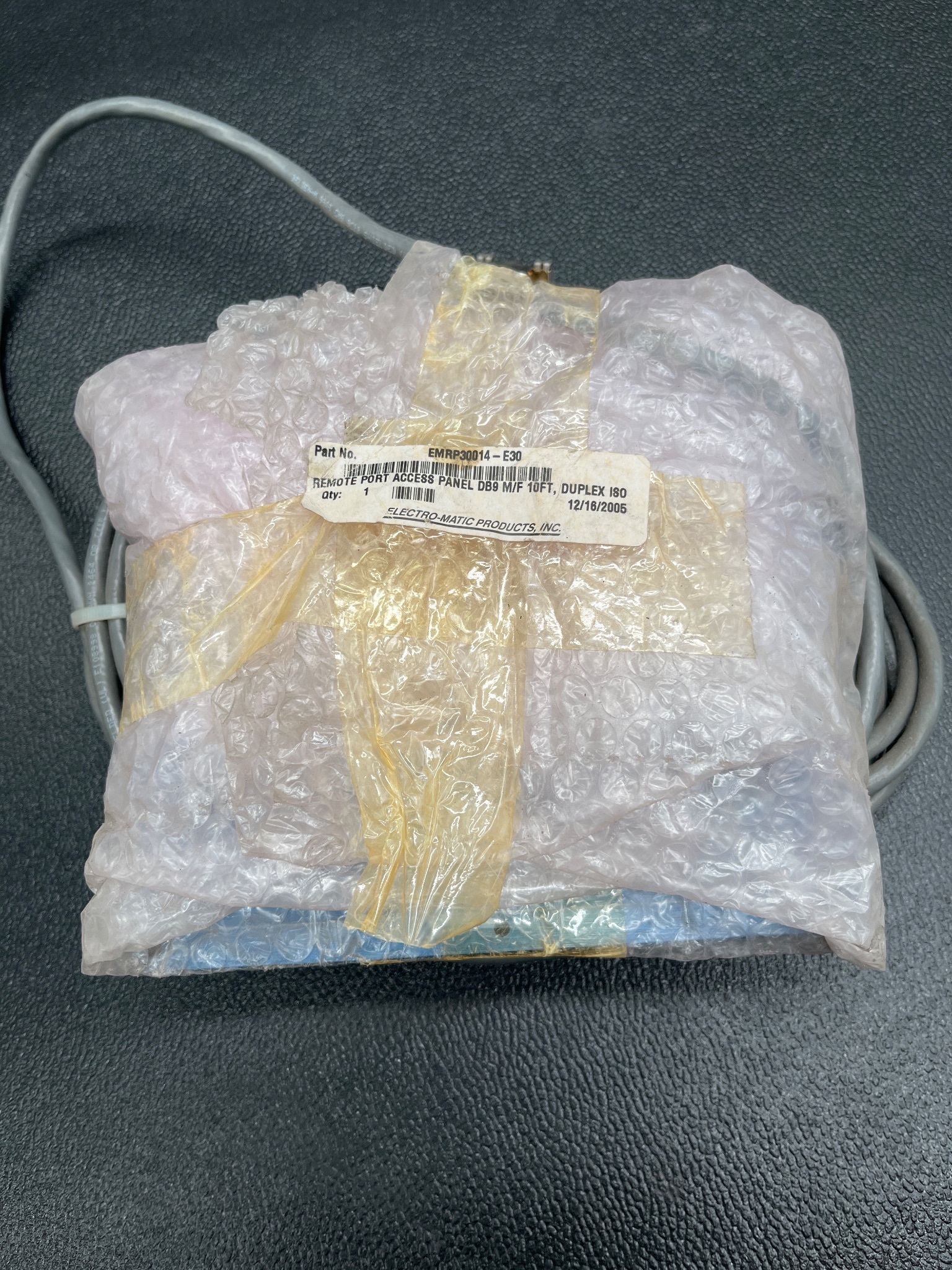 ELECTRO-MATIC EMRP30014-E30 Remote Port Access Panel NEW 8