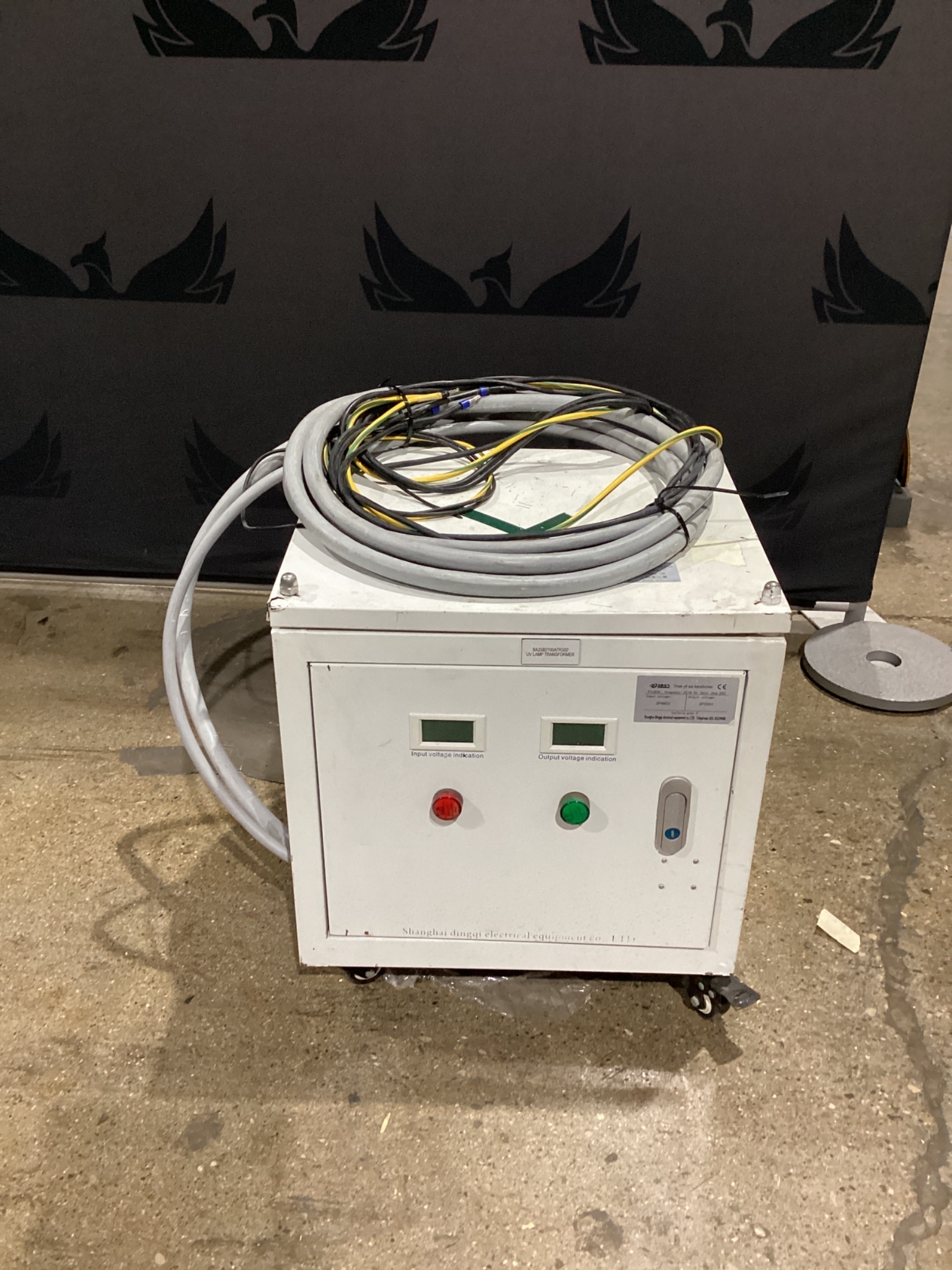 SHANGHAI DINGQI B2100A-06 15kVA Portable Transformer 480V - 220V USED 0