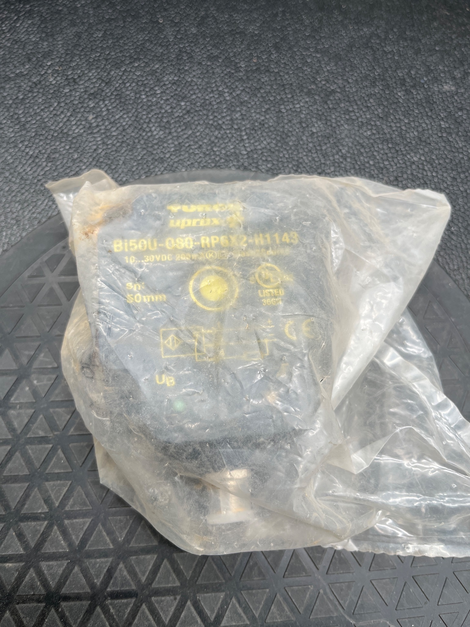 TURCK 1608941 Bi50U-Q80-RP6X2-H1143 Inductive Proximity Sensor NEW 2