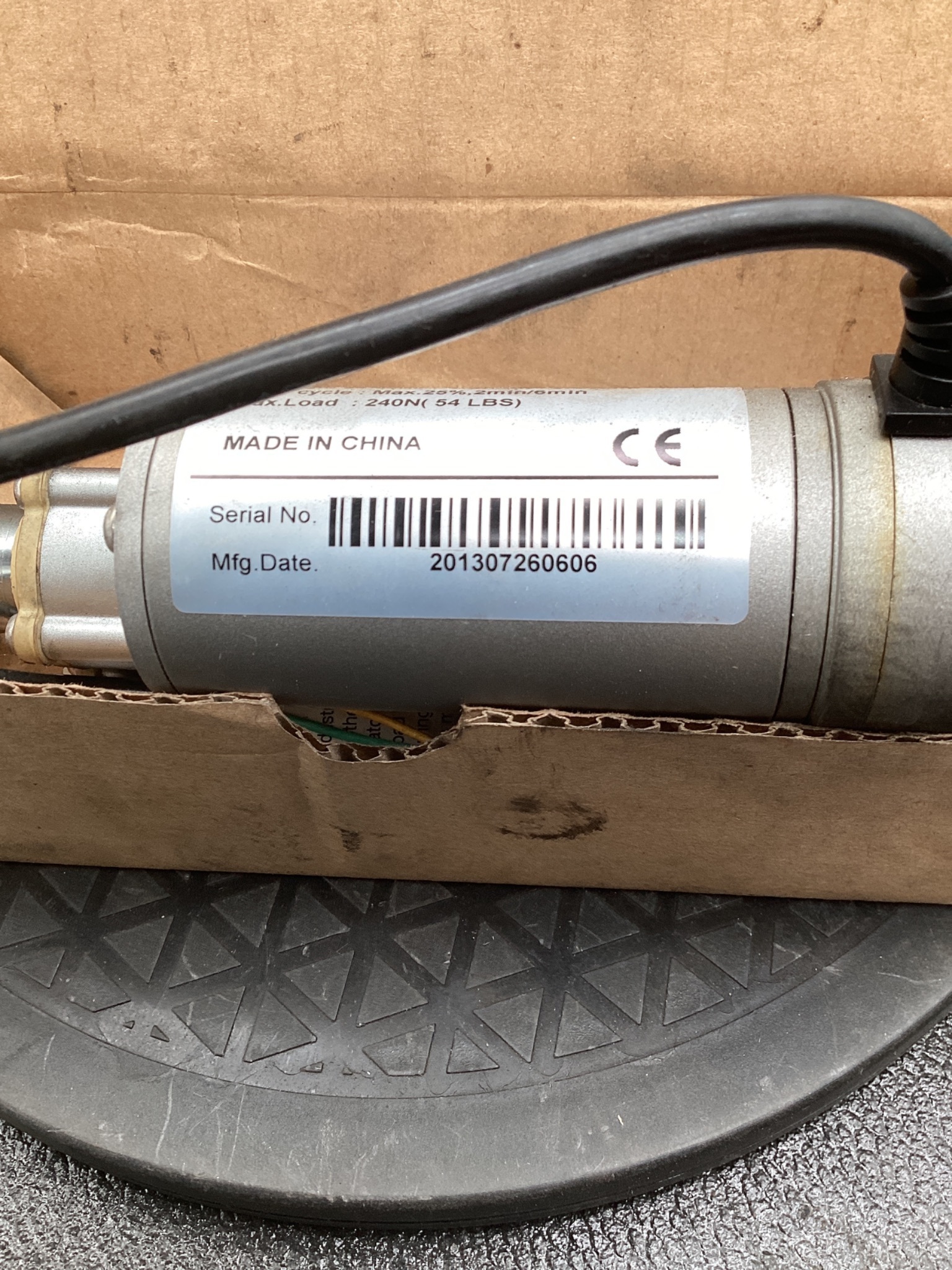 DUFF-NORTON LT50-2-50 Linear Actuator 24VDC 2" Stroke 54 lb IP66 NEW 4