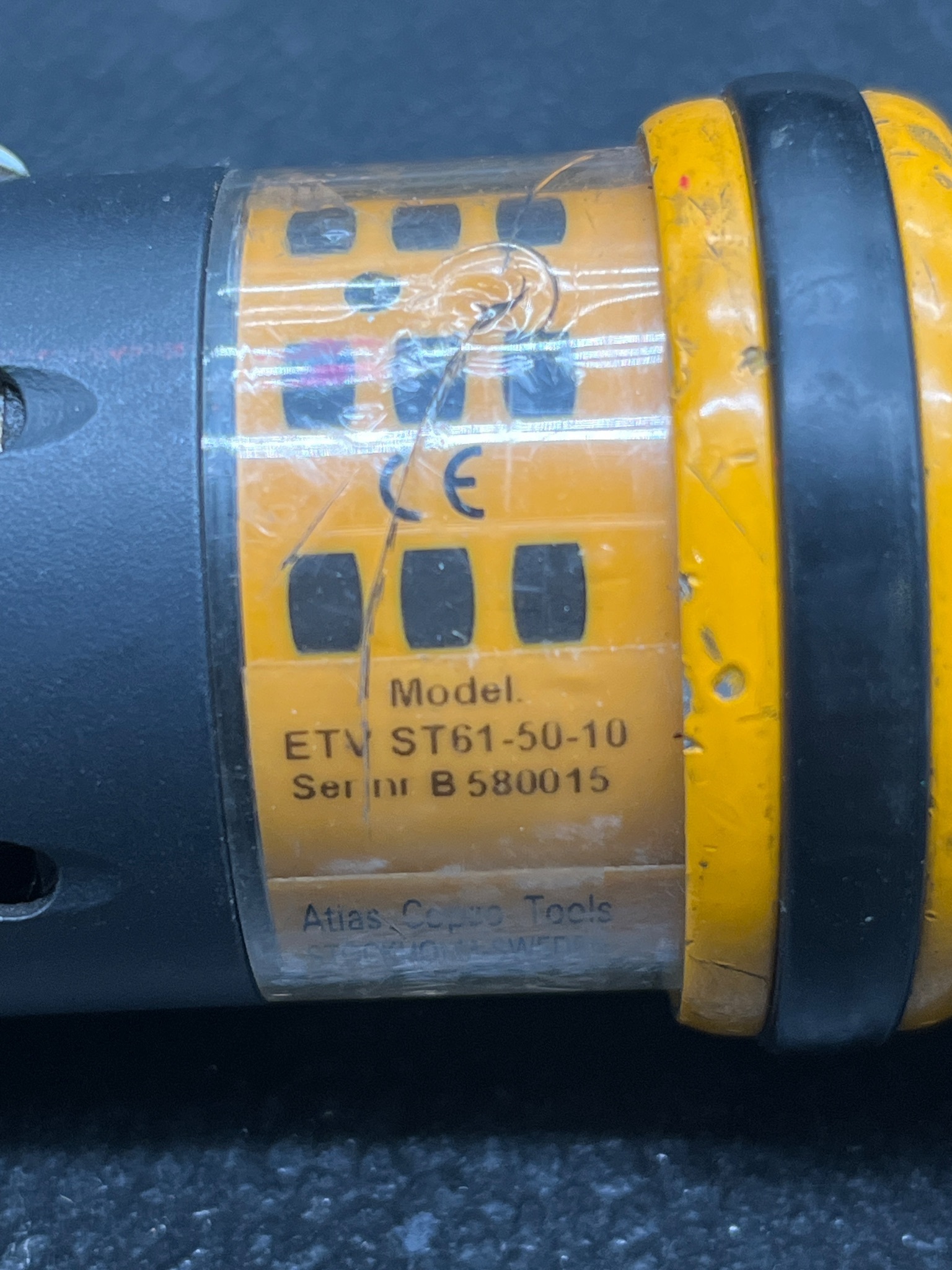 ATLAS COPCO ETV ST61 50 10 ELECTRIC TORQUE TOOL USED 3