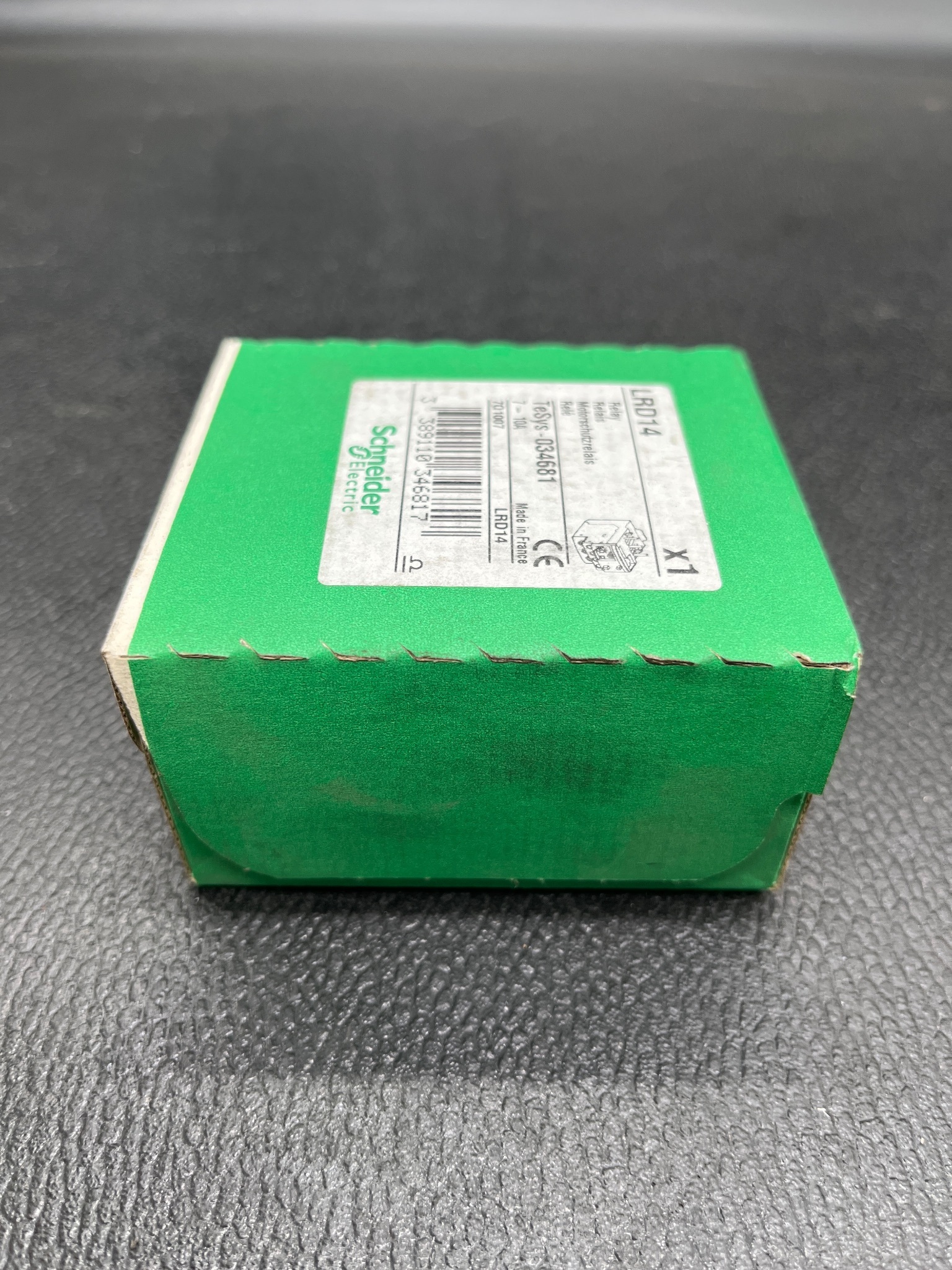 SCHNEIDER ELECTRIC LRD14 MOTOR OVERLOAD RELAY 7–10A USED 1