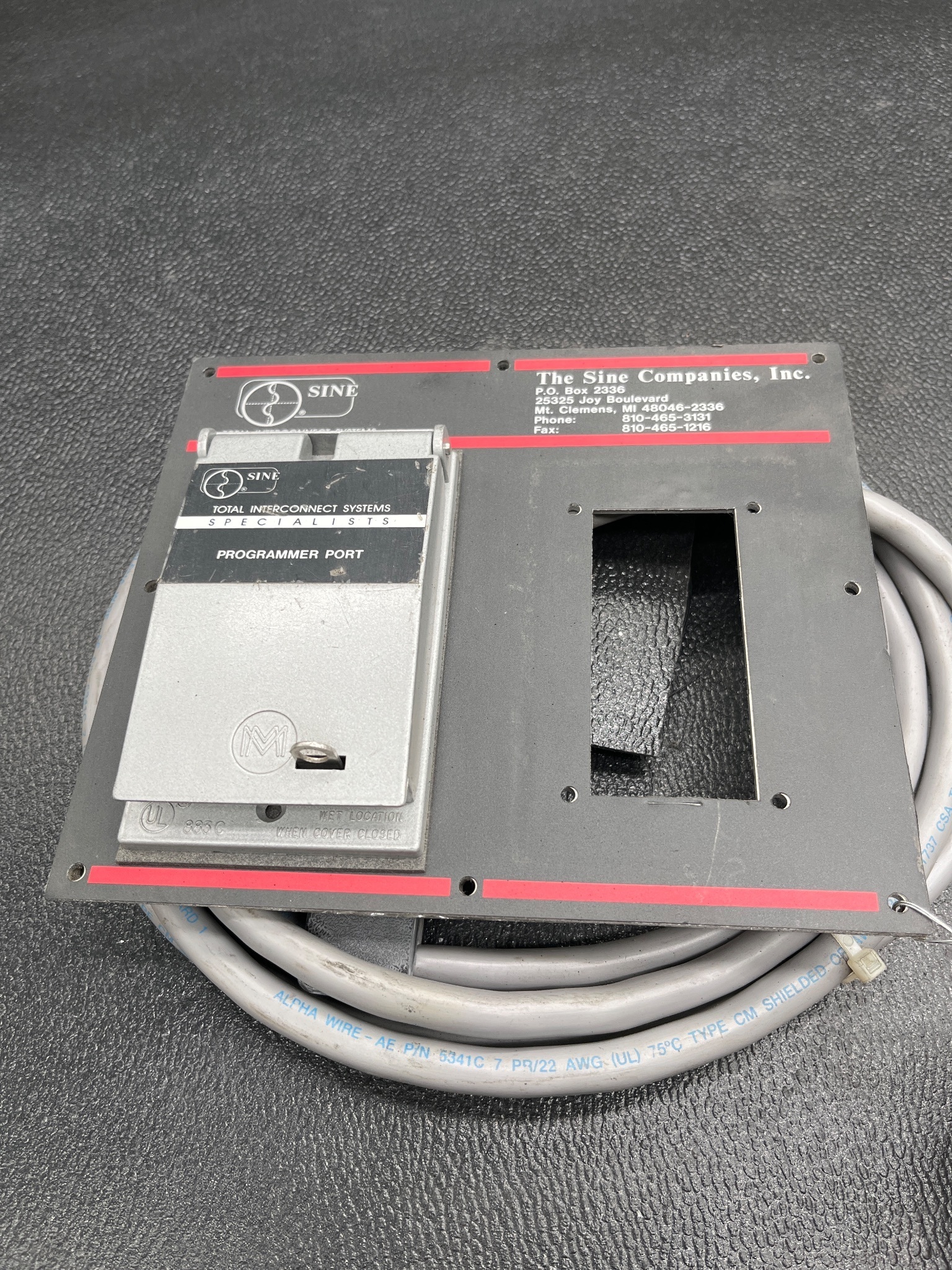 THE SINE COMPANY Program Port USED 0