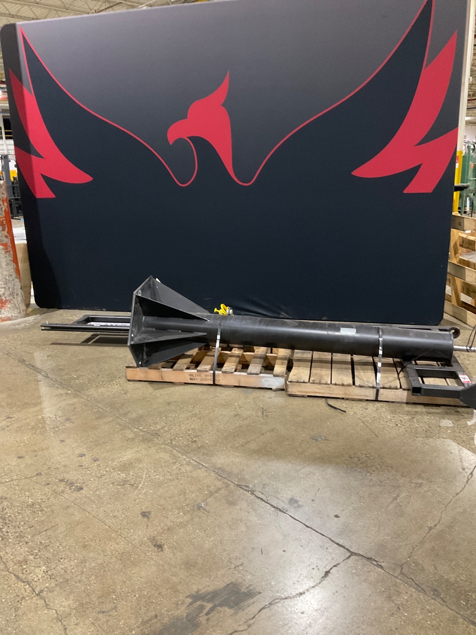 GORBEL SS-99036 250 lbs Capacity Pedestal Jib Crane USED 0