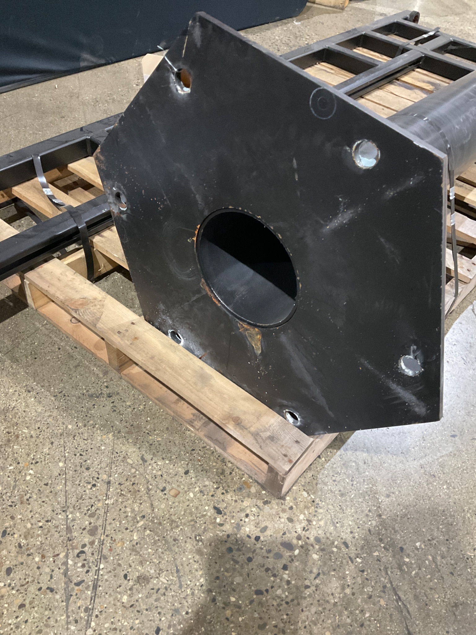 GORBEL SS-99036 250 lbs Capacity Pedestal Jib Crane USED 10