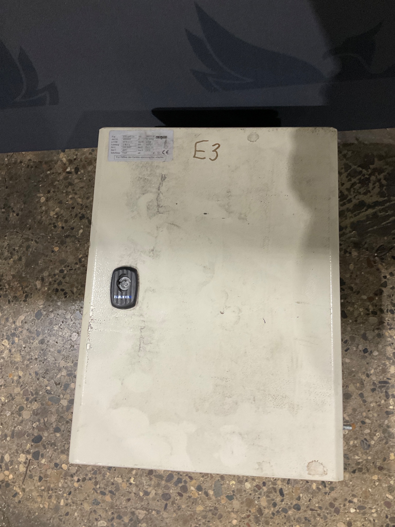 EMB Transformer Panel 230-500V-400V USED 0