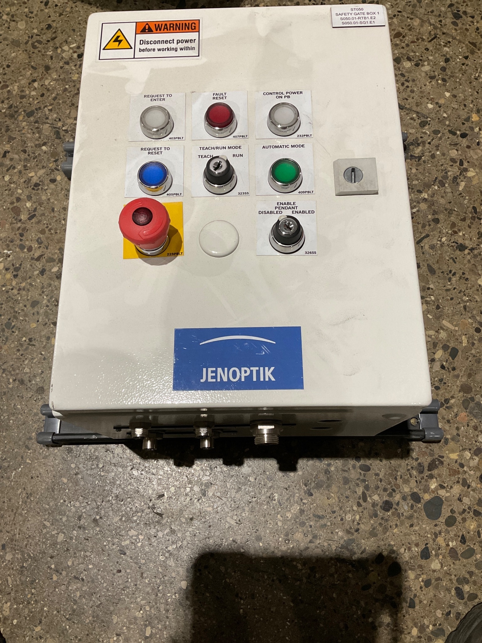 Safety Gate Box with Allen-Bradley Point I/O Modules USED 5