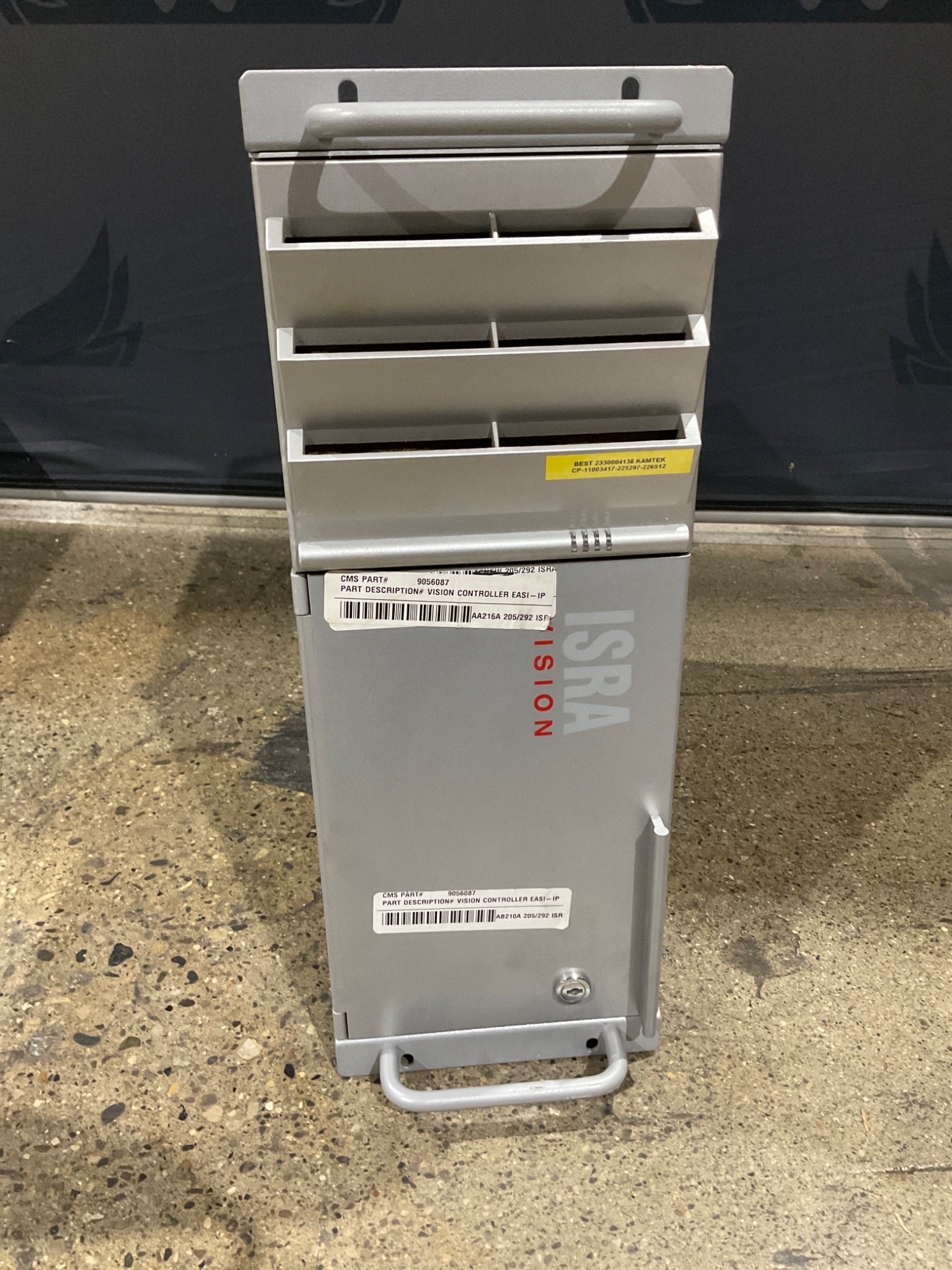 ISRA VISION 905087 VISION CONTROLLER EASI-IP IPC Rack USED 0