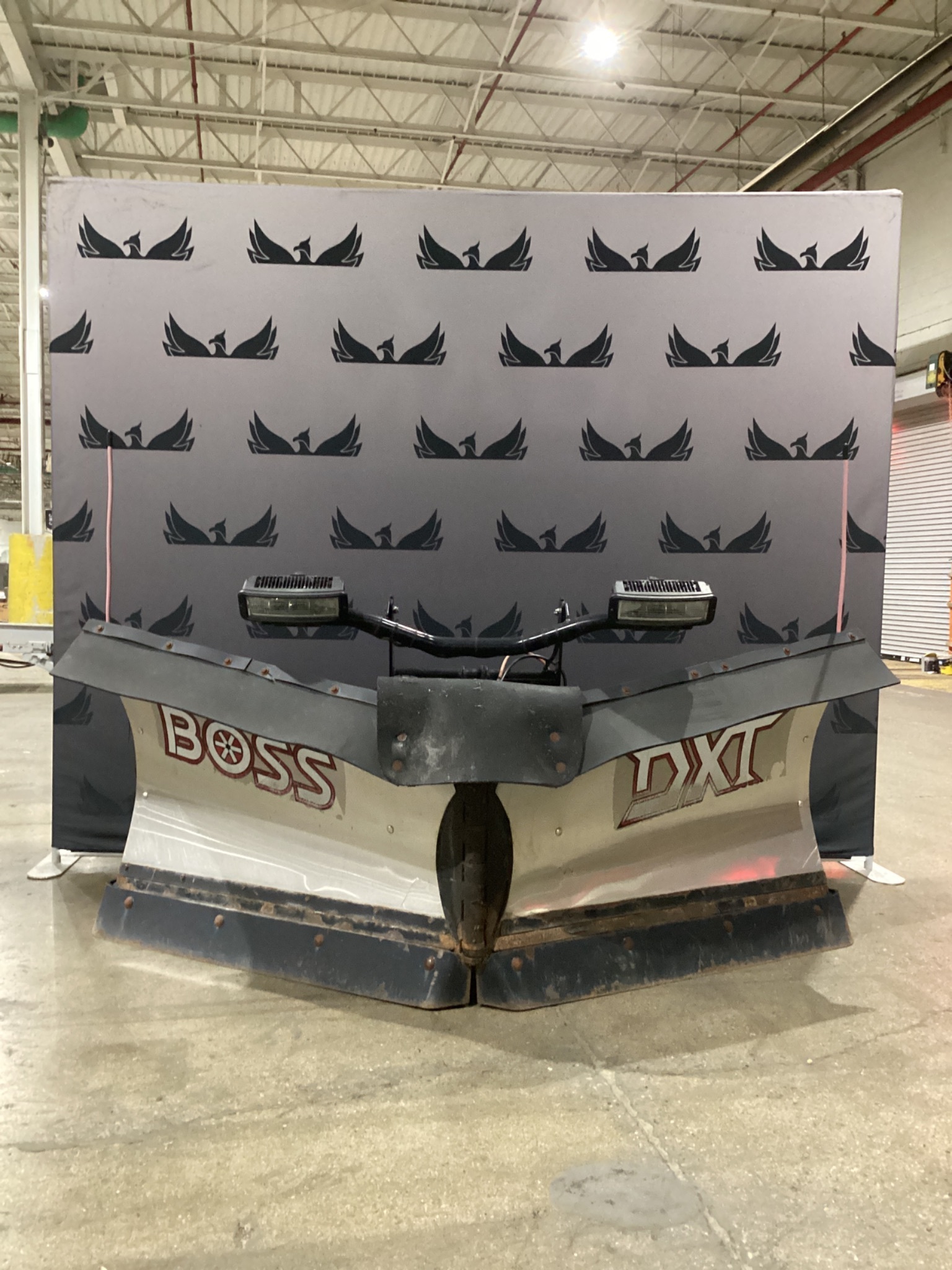 BOSS 8'2" Stainless DXT Snow Plow USED 0