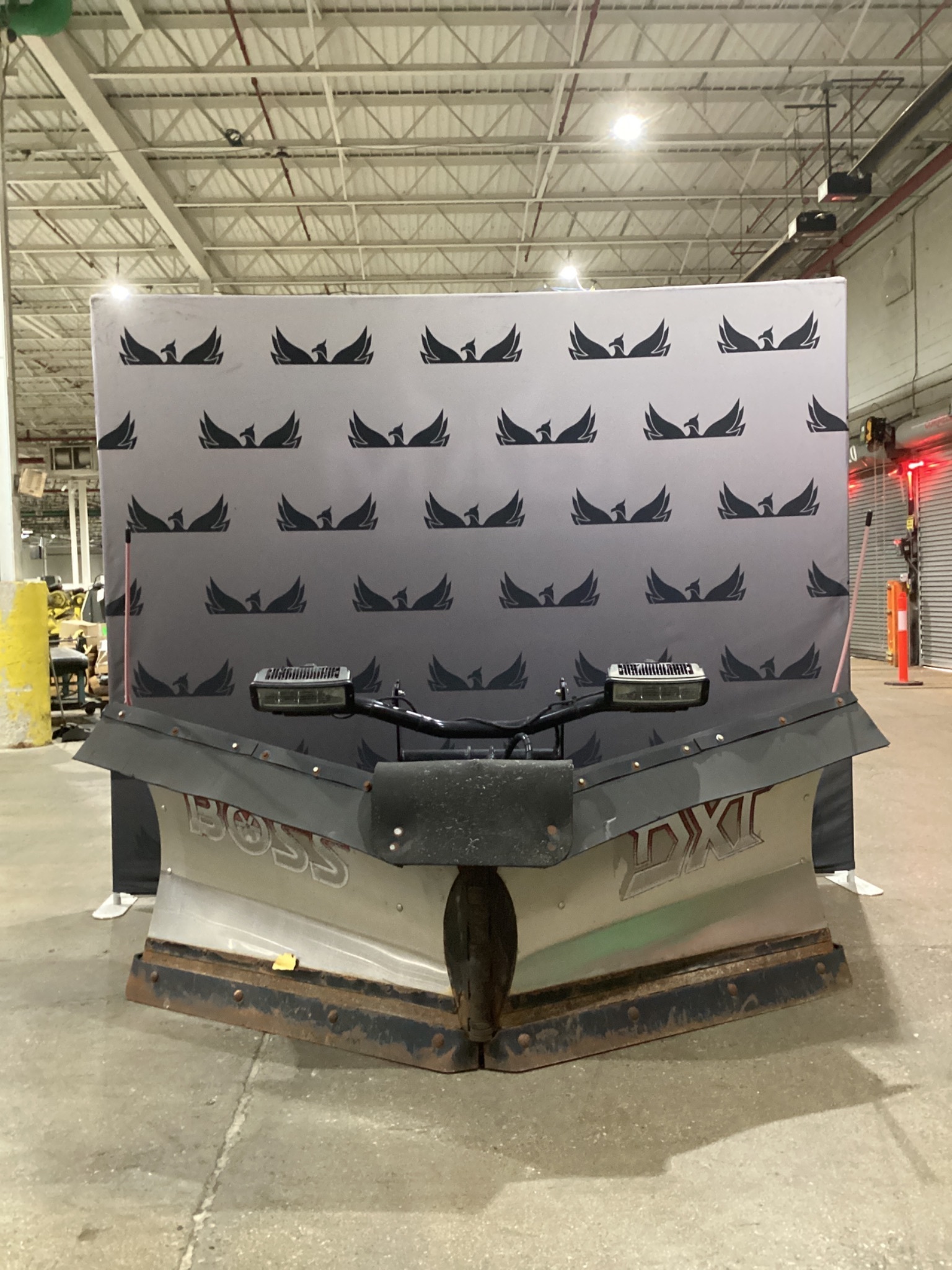 BOSS 8'2" Stainless DXT Snow Plow USED 0