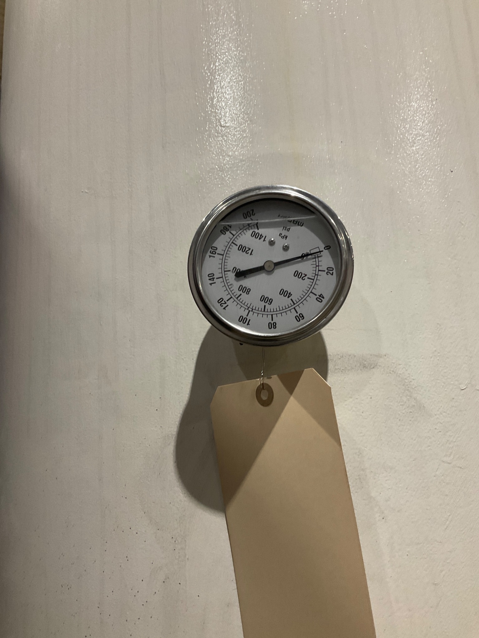 SAMUEL A10053 240 GAL. Vertical Air Receiver Tank USED 4
