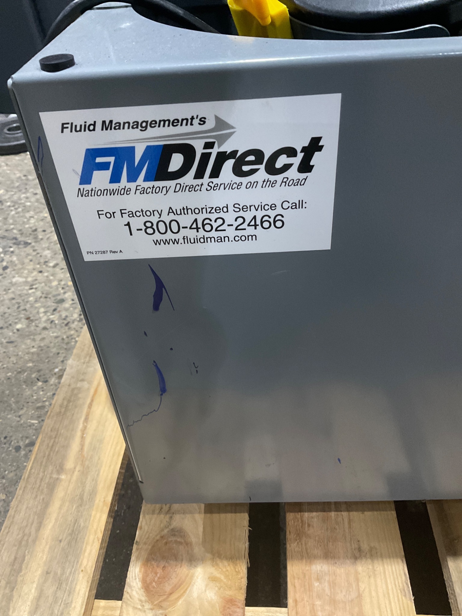FLUID MANAGEMENT 37258 VR1+ Mixer 120V 60Hz 6A USED 3