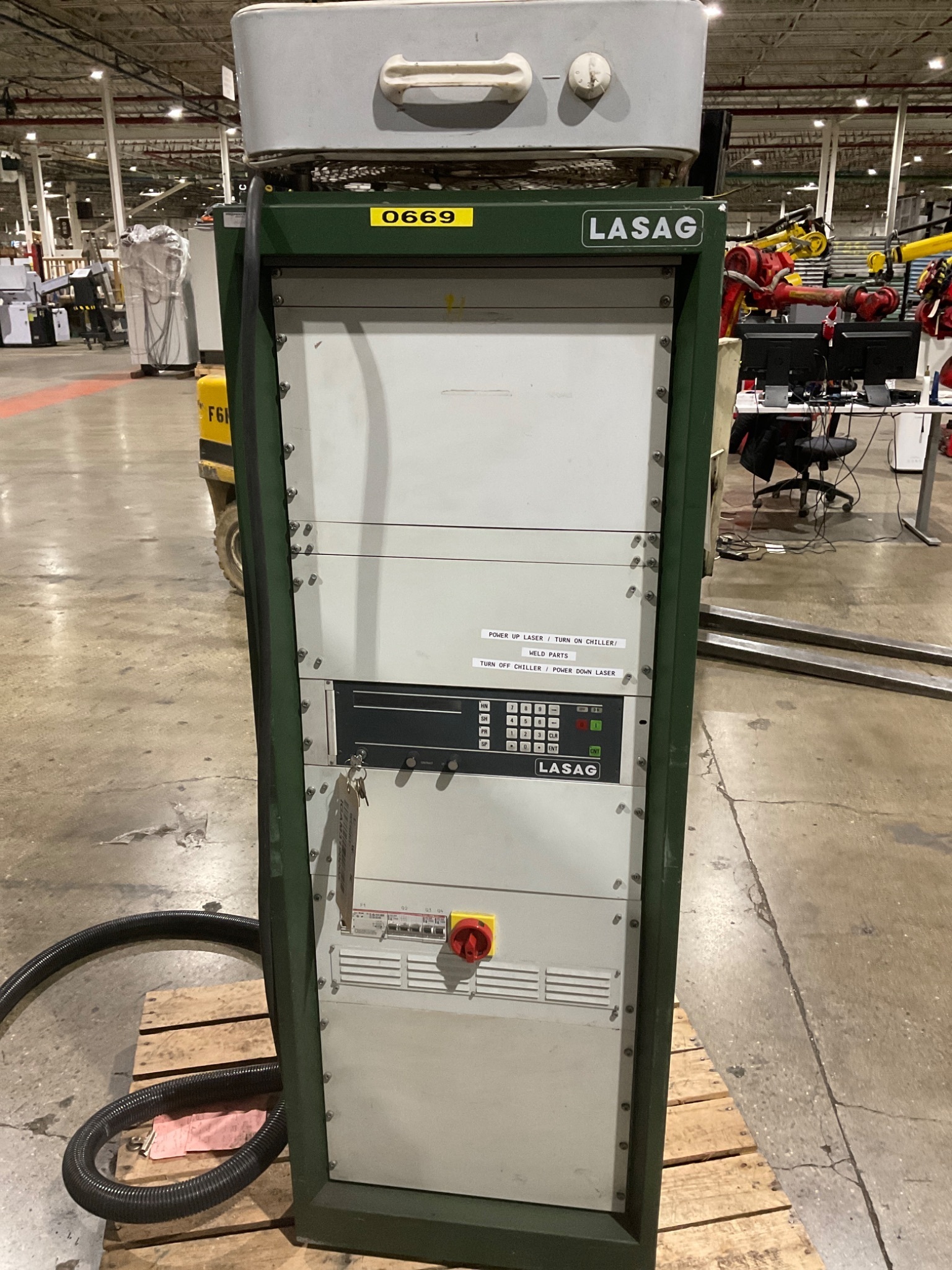 LASAG KLS 126 Laser Welding System USED 0