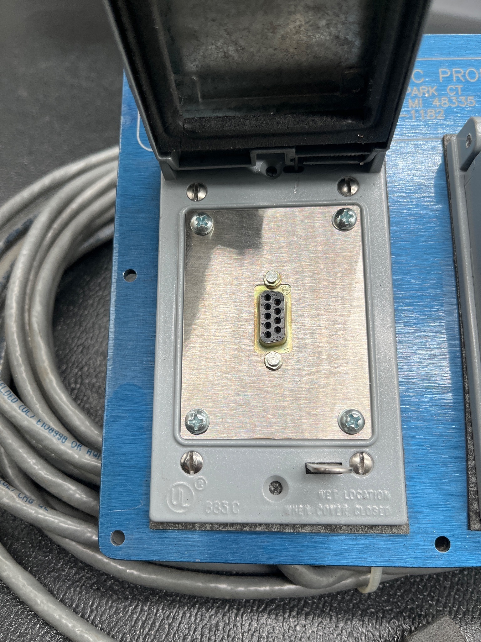 ELECTRO-MATIC EMRP30014-E30 Remote Port Access Panel NEW 1