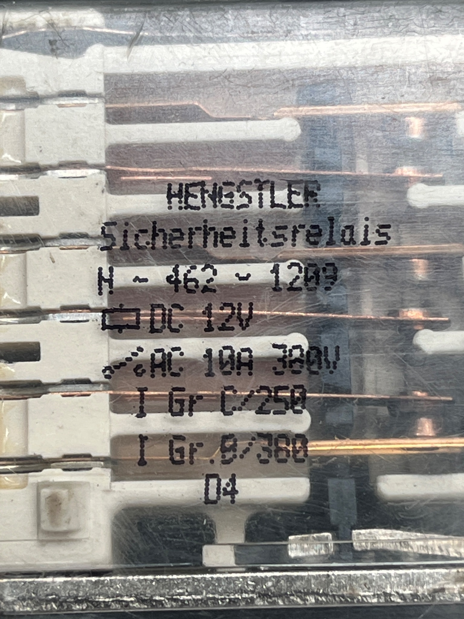 Hengstler H-462-1209 Safety Relay USED 3