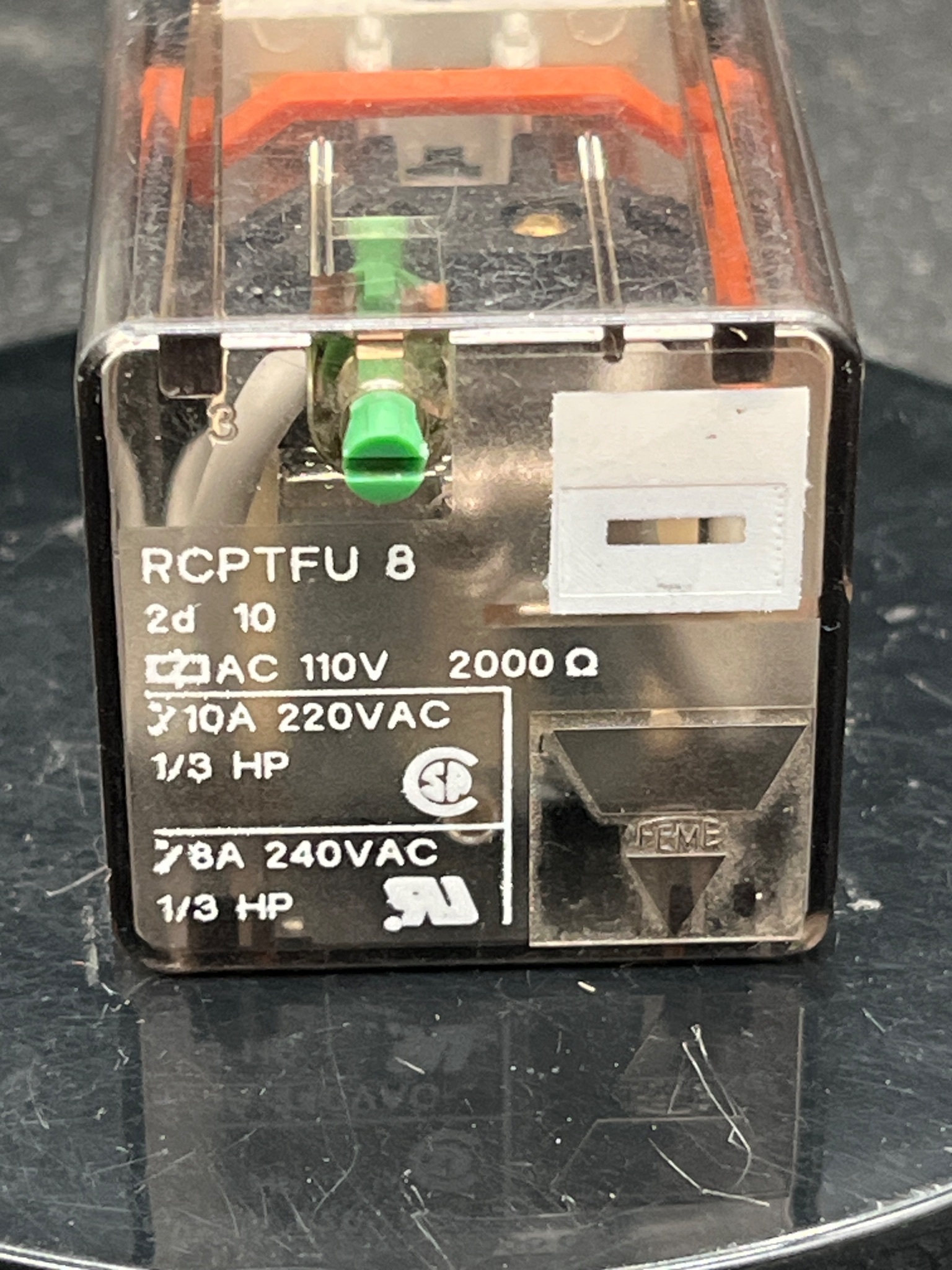 FEME RCPTFU-8 Relay USED 4