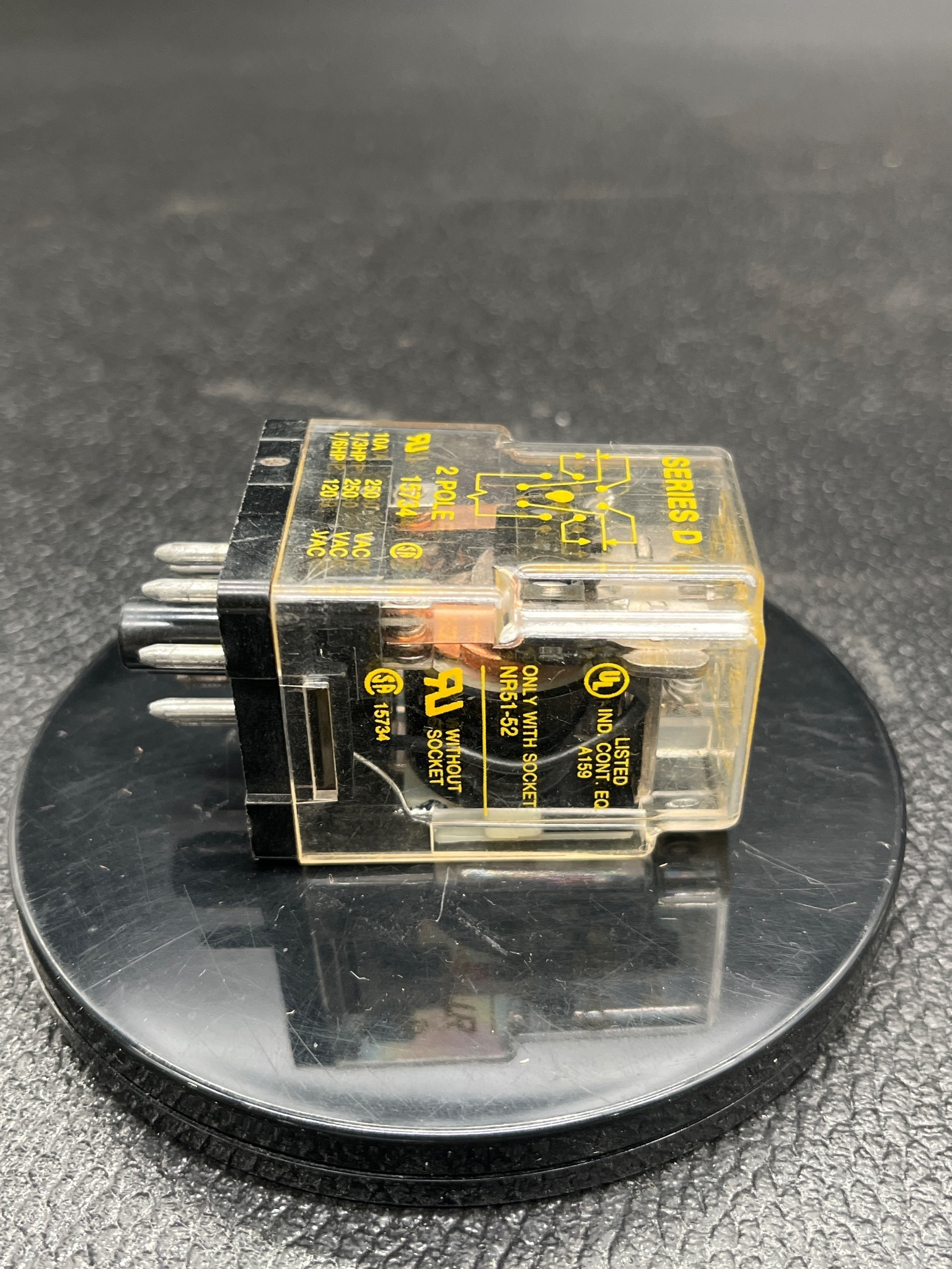 SQUARE D 8501KP12V20 Control Relay USED 2