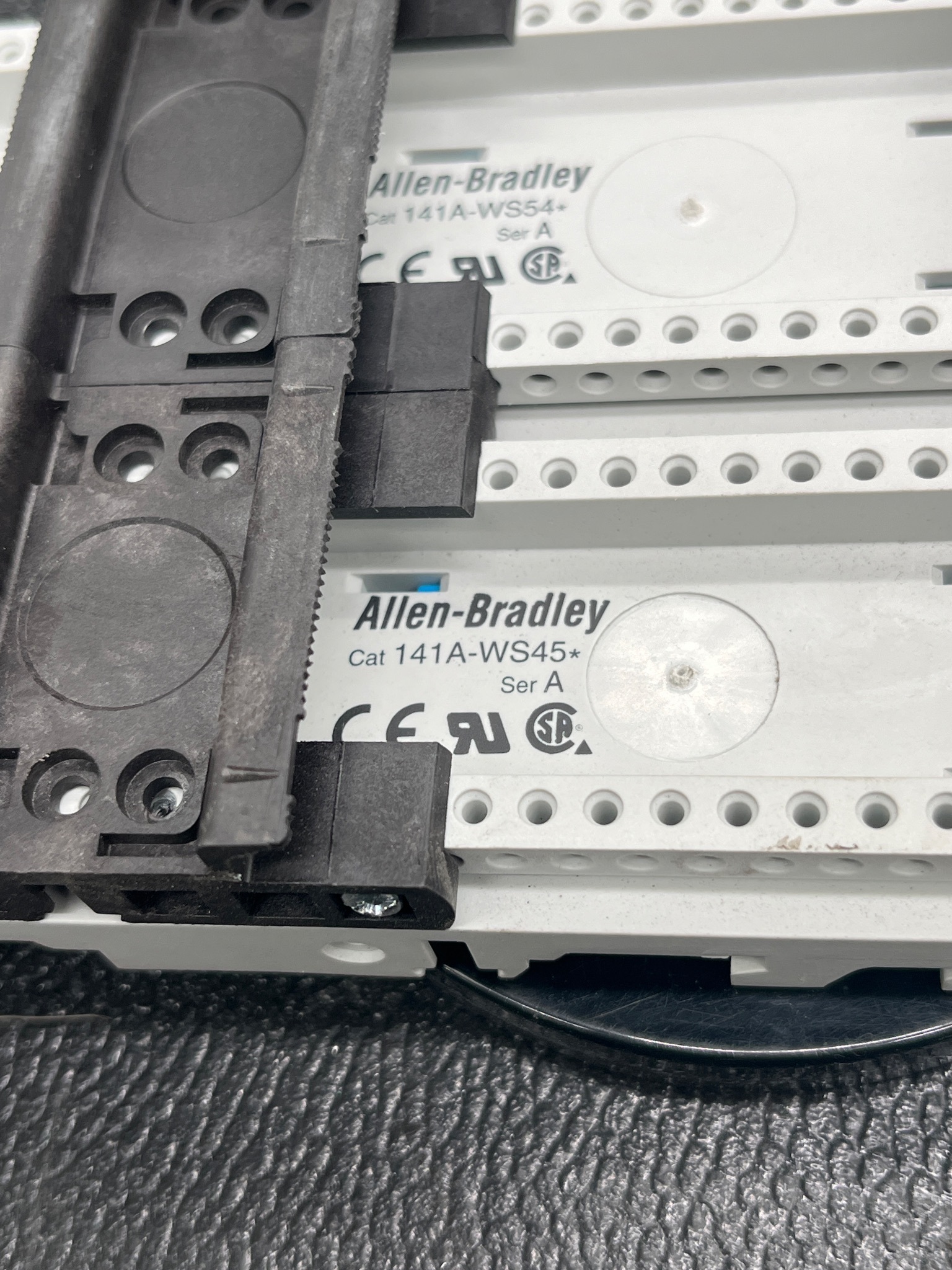 ALLEN BRADLEY 141A-WS45 + 141A-WS54 Mounting Brackets USED 2