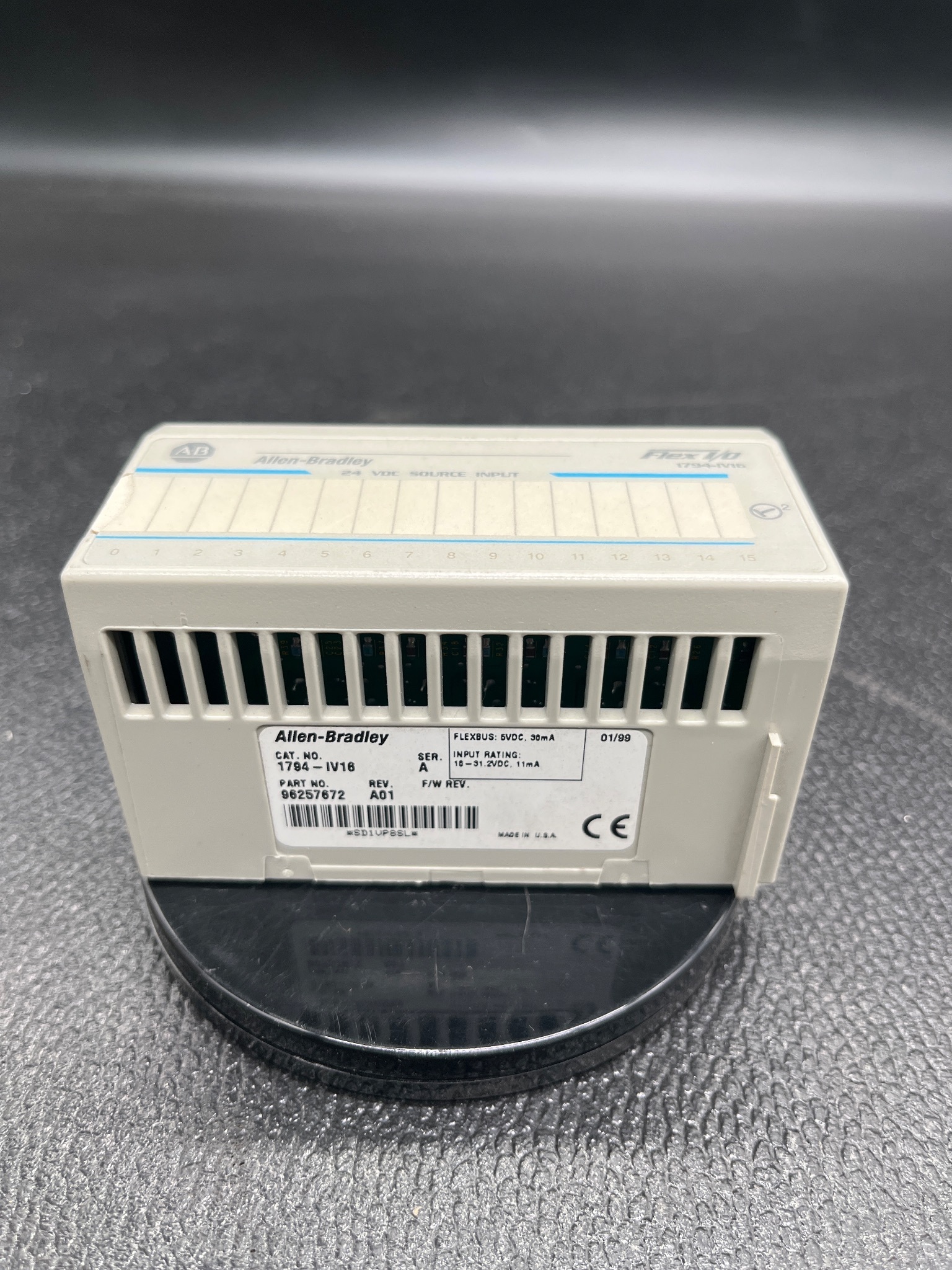 ALLEN BRADLEY 1794-IV16 Flex I/O Digital Input Module USED 4