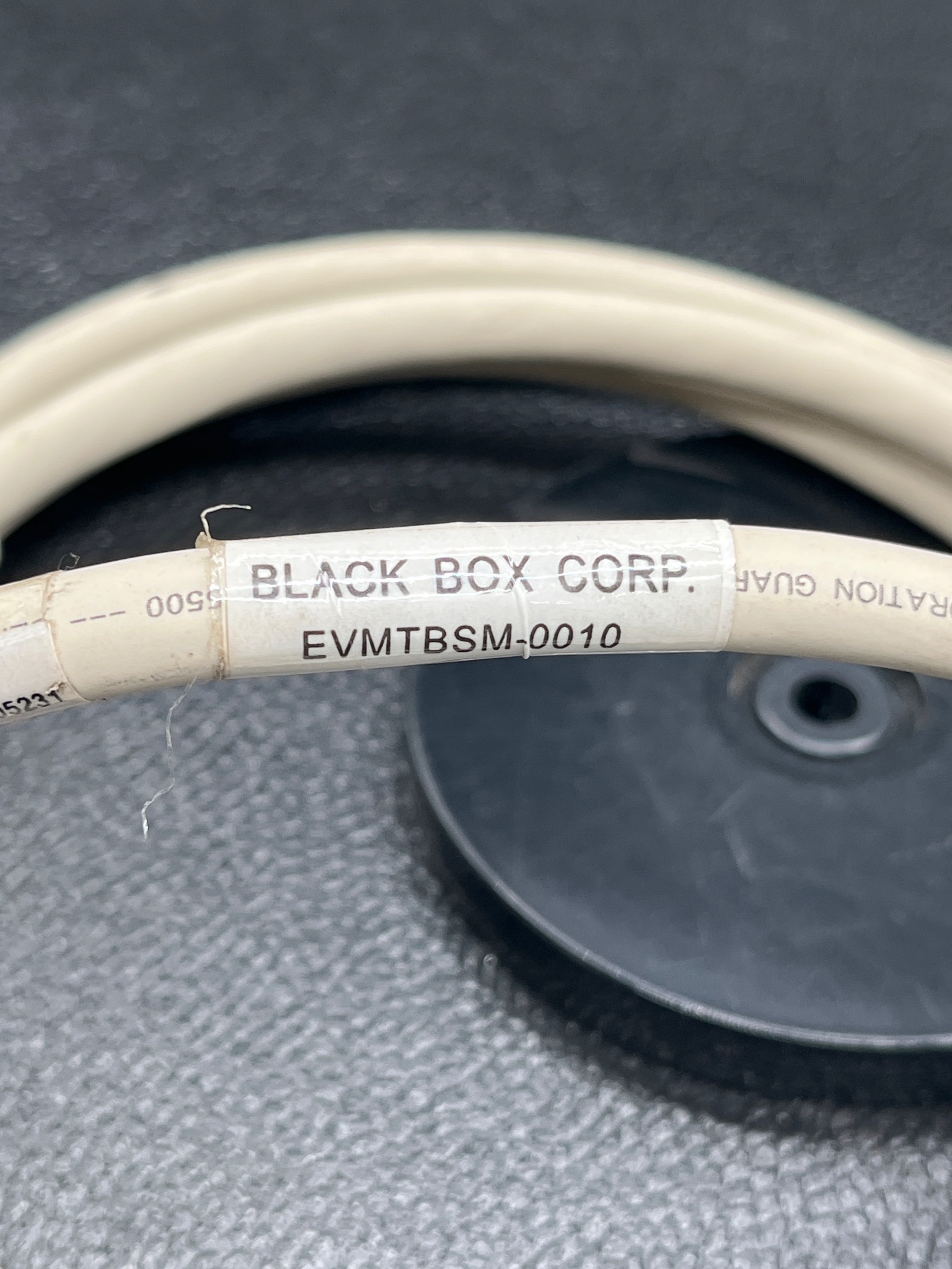 BLACK BOX EVMTBSM-0010 Serial Cable USED 2