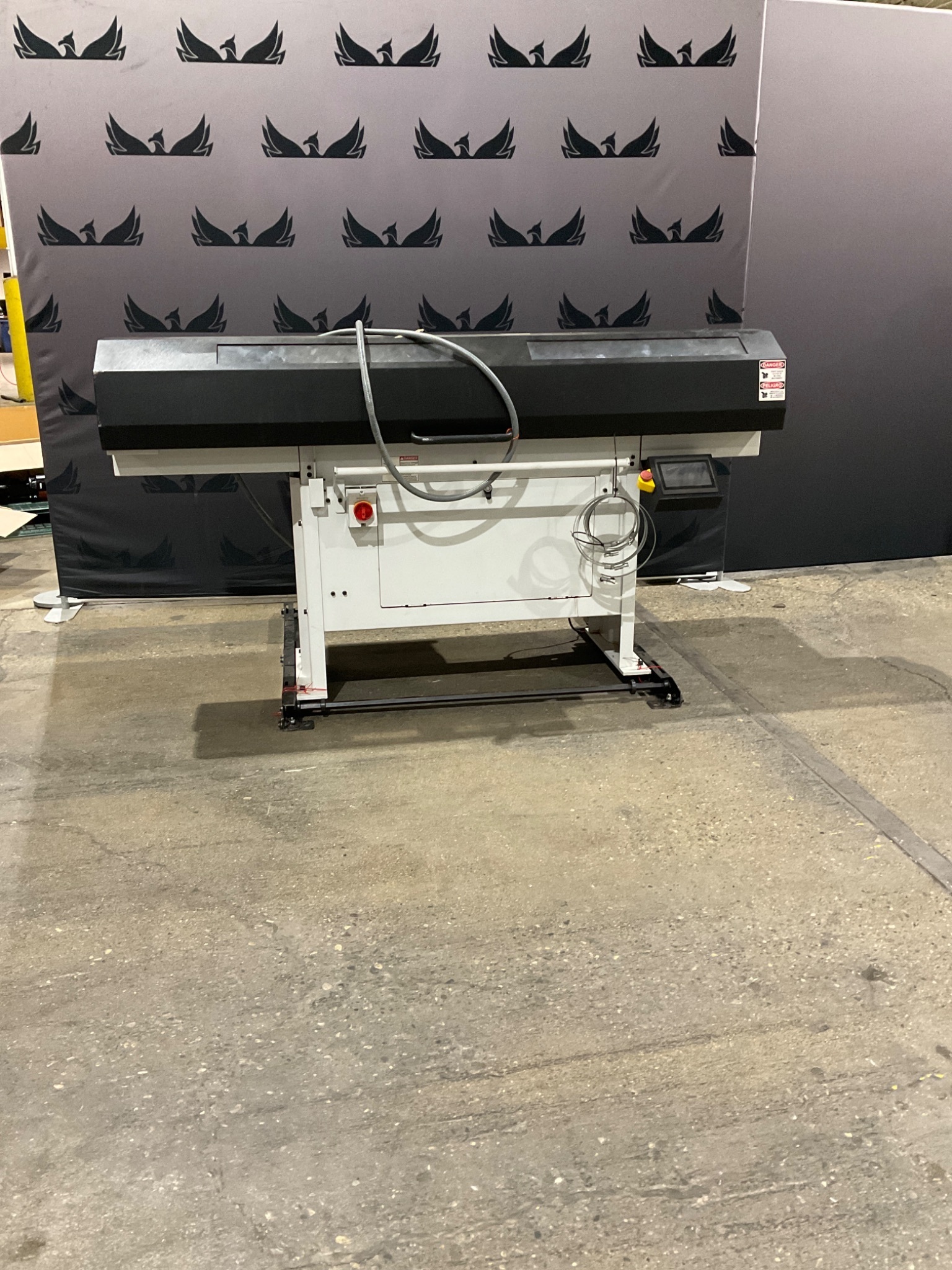 ATS Systems ML-580 CNC Lathe Barfeeder with Touch Screen USED 0