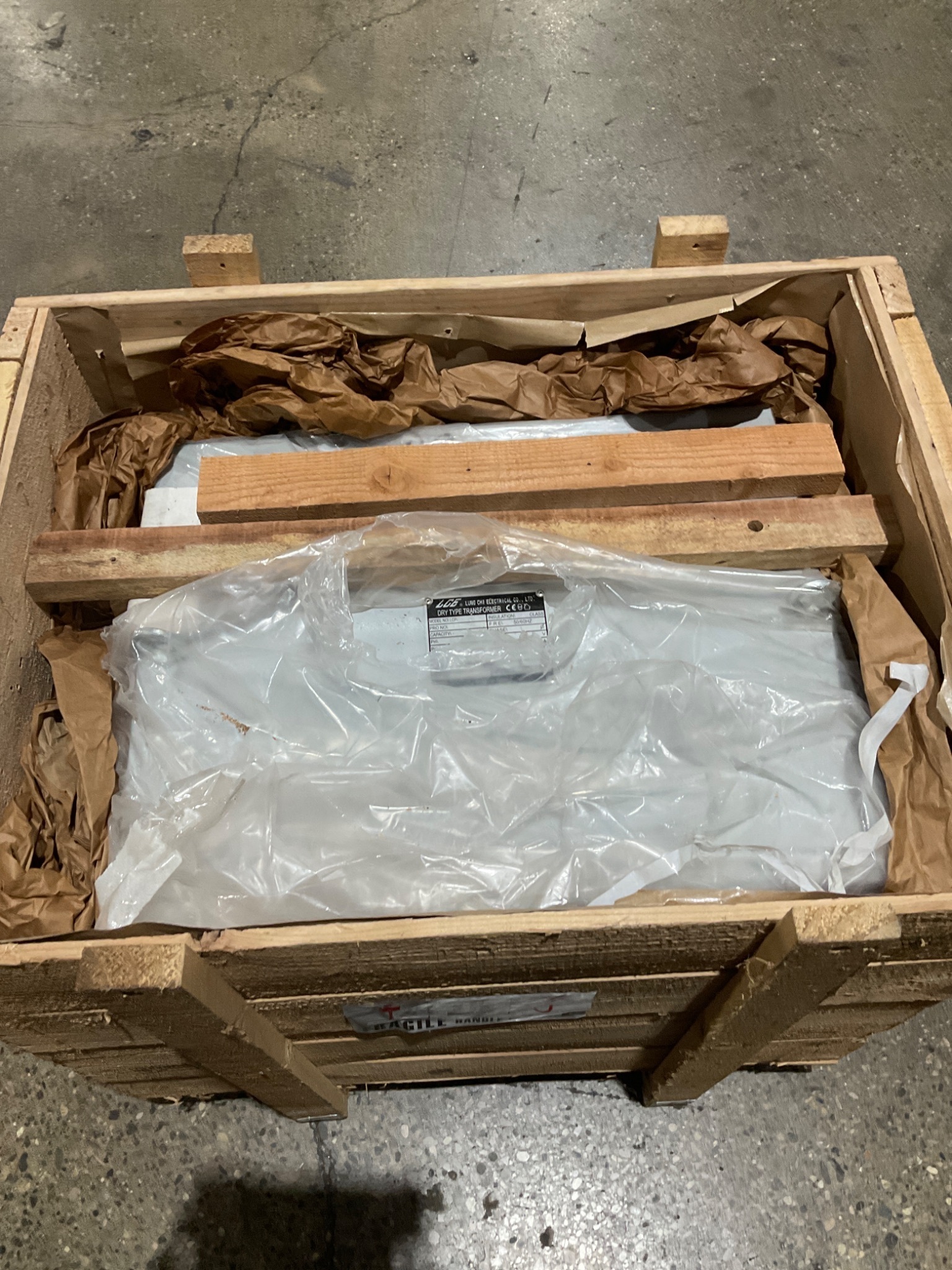 LCE TBSW Dry-Type Transformer 30 KVA 3PH NEW 4