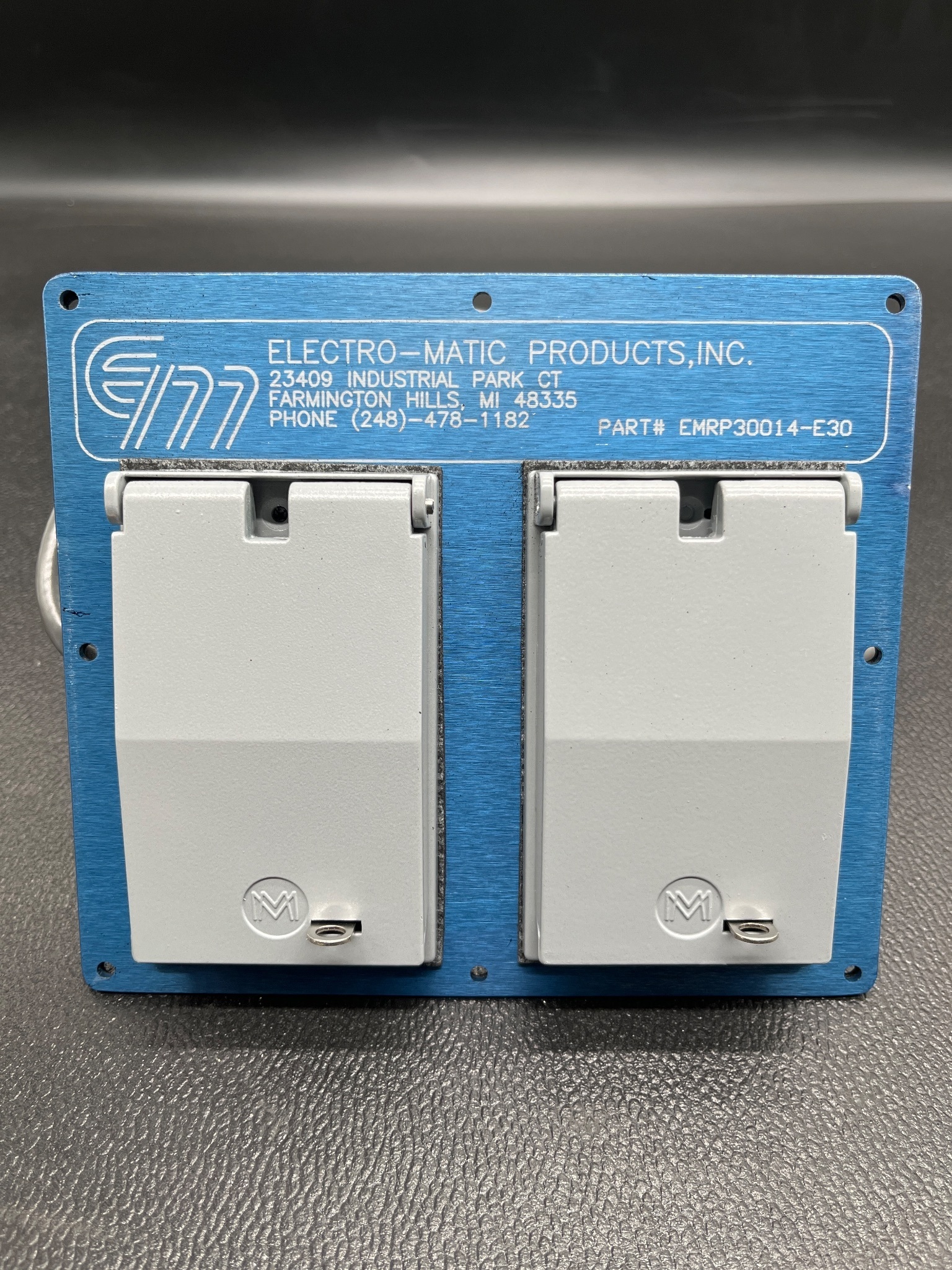 ELECTRO-MATIC EMRP30014-E30 Remote Port Access Panel NEW 0