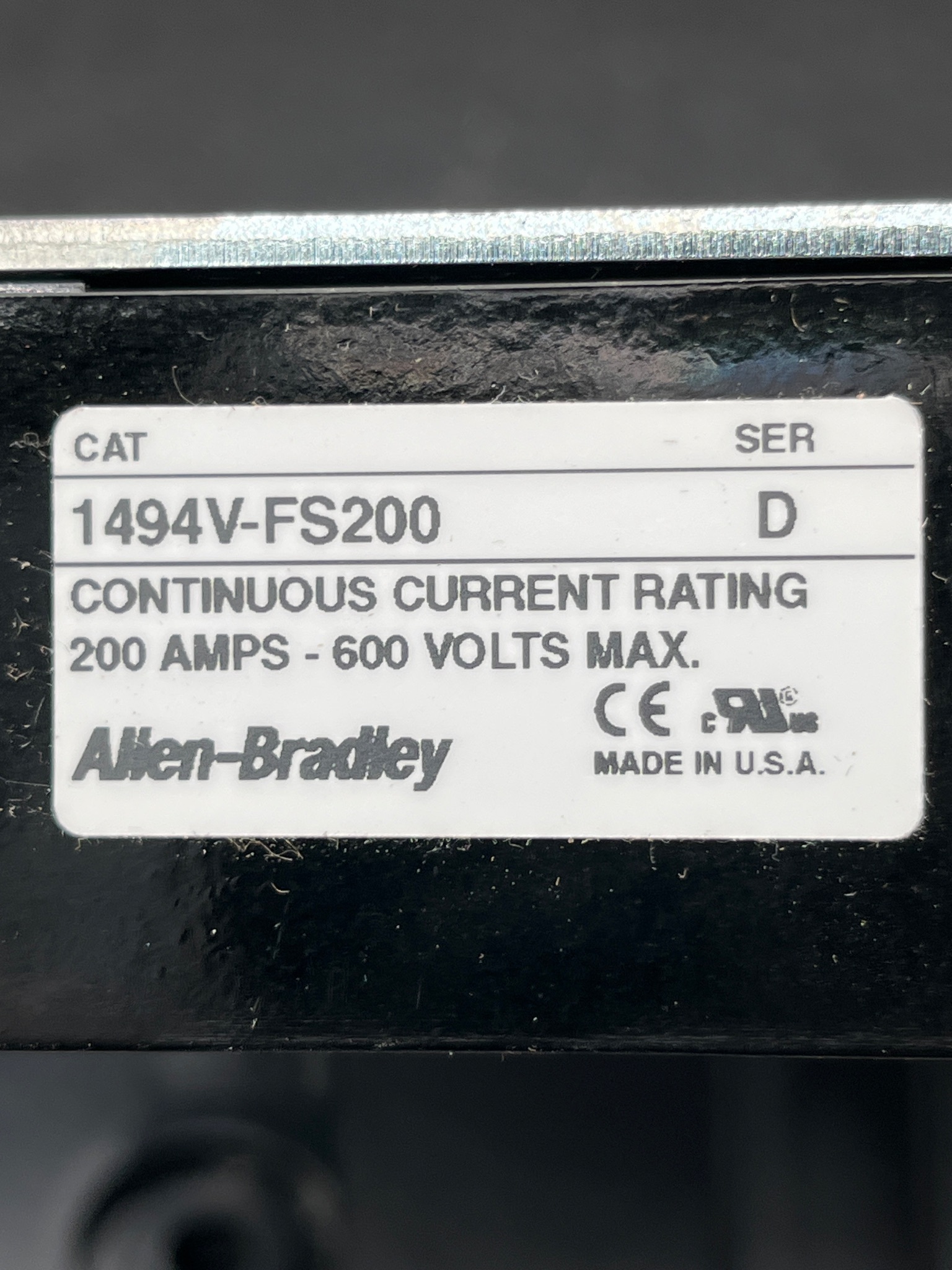 ALLEN BRADLEY 1494V-FS200 Trailer Fuse Block Kit NEW OPEN BOX 7