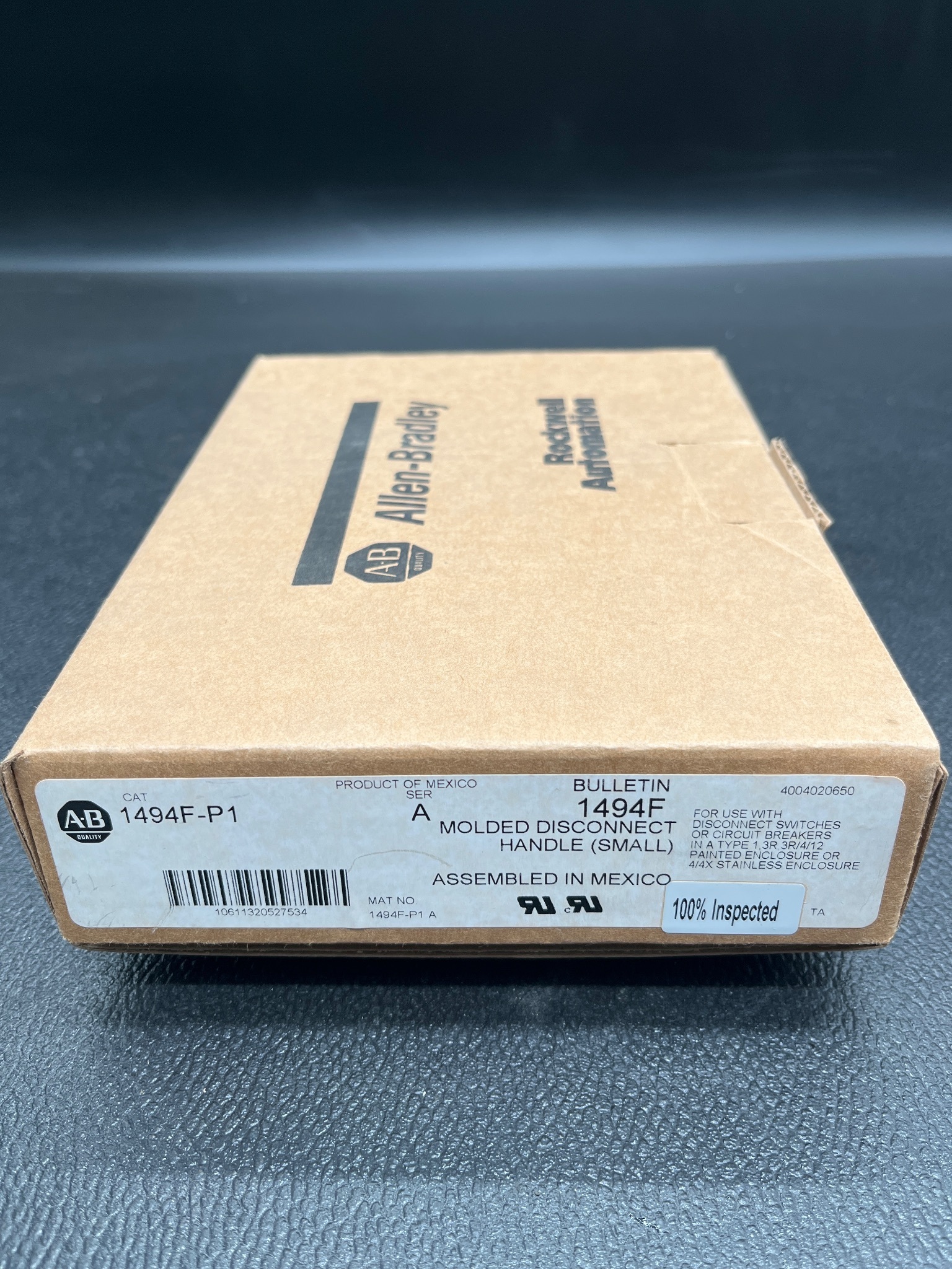ALLEN BRADLEY 1494F-P1 Molded Disconnect Handle Series A NEW 1