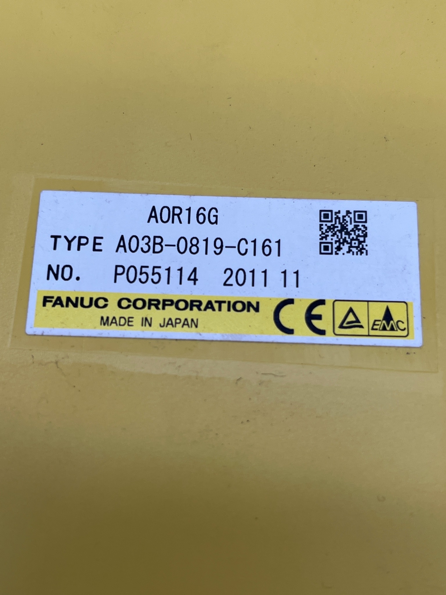 FANUC A03B-0819-C161 A0R16G I/O Module USED 4