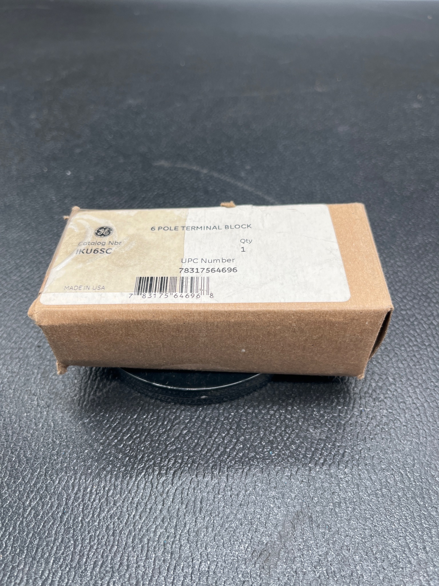 GENERAL ELECTRIC IKU6SC 6-Pole Terminal Block NEW 0