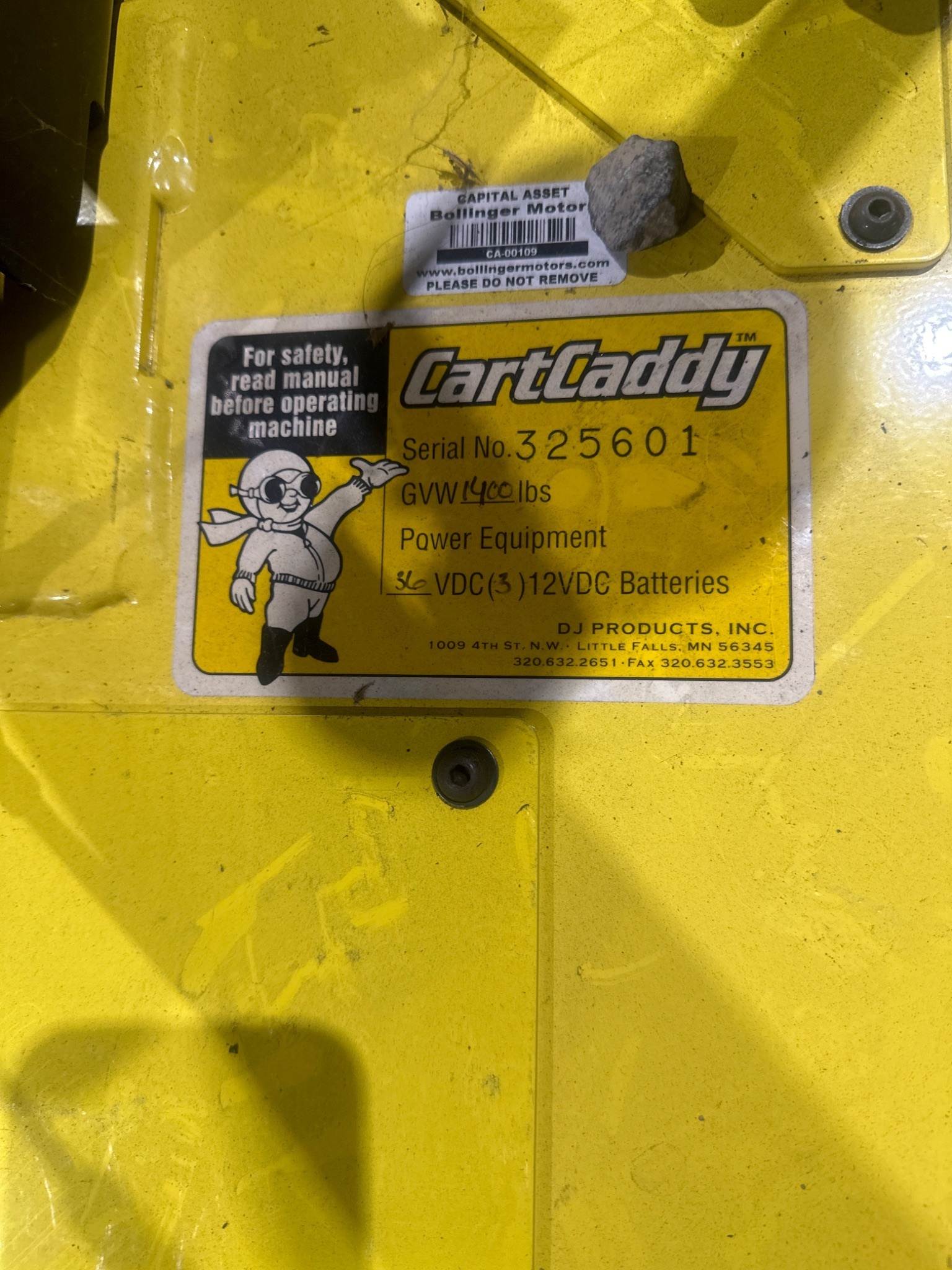 DJ Products CarCaddyVP 12K Electric Vehicle Puller USED 3