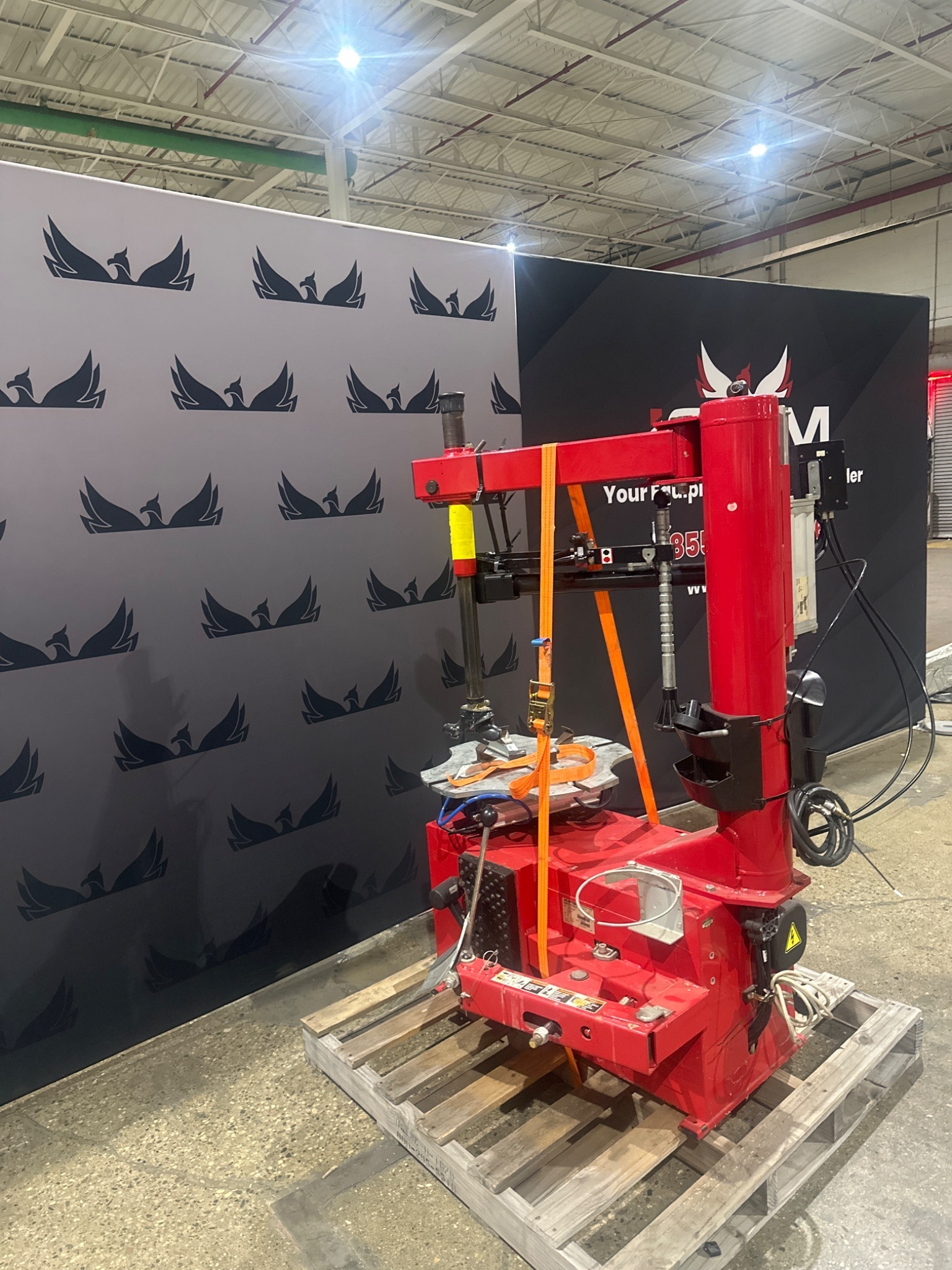 HUNTER TCX505E Tire Changer USED 0