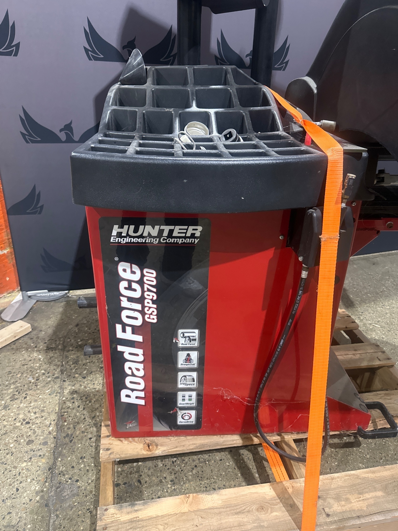 HUNTER GSP9722 Road Force Wheel Balancer USED 1