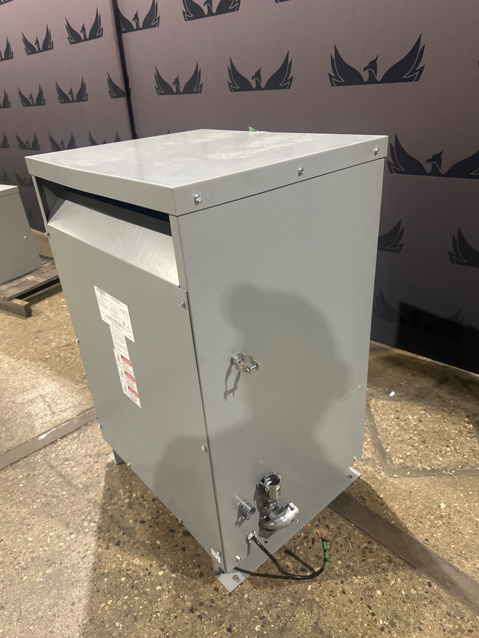 POWERTRAN 3PTN43-75K-E2 75kVA 3PH Dry-Type Transformer USED 3