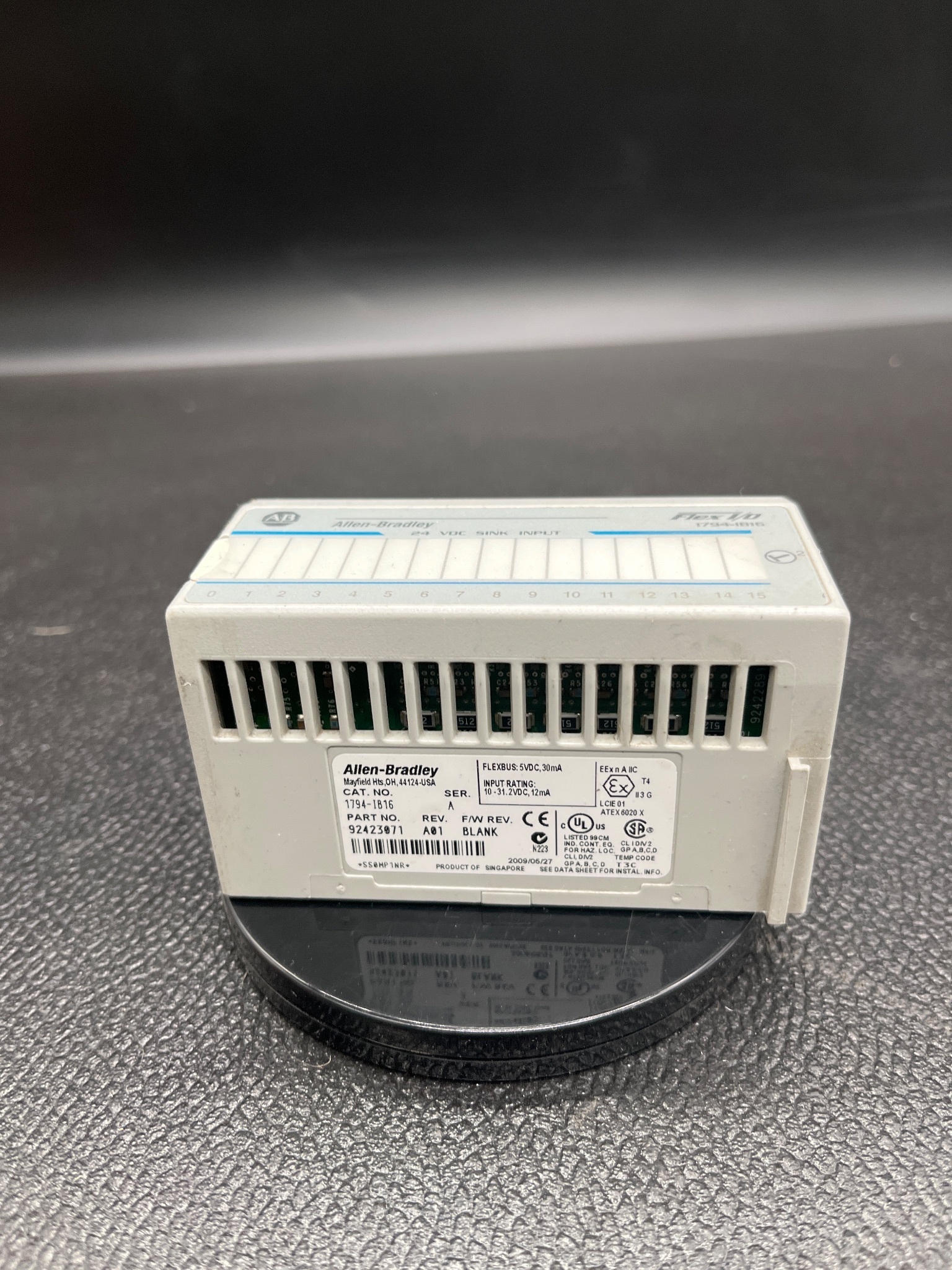ALLEN BRADLEY 1794-IB16 16-Point Digital Input Module USED 0