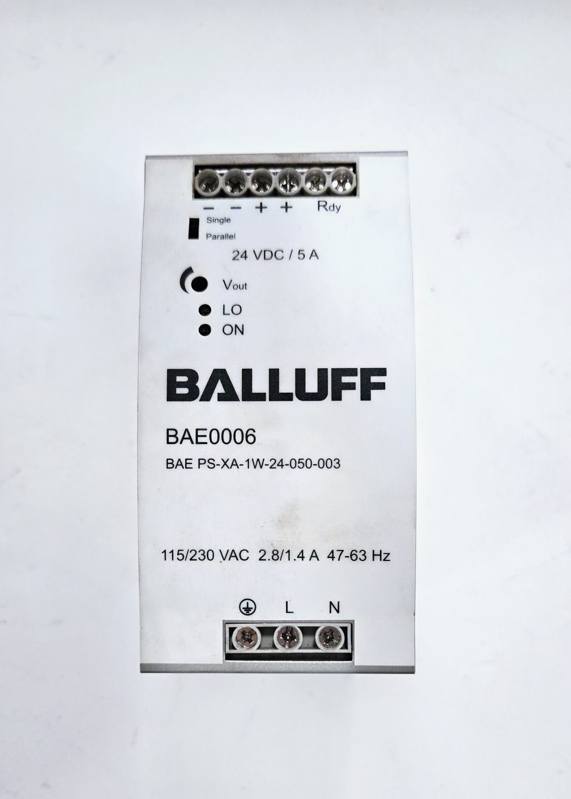 BALLUFF BAE PS-XA-1W-24-050-003 Power Supply USED 0