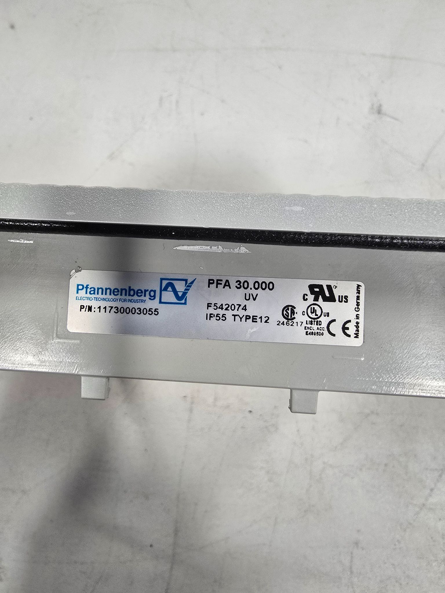PFANNENBERG 11730003055 CABINET VENT & FILTER USED 1