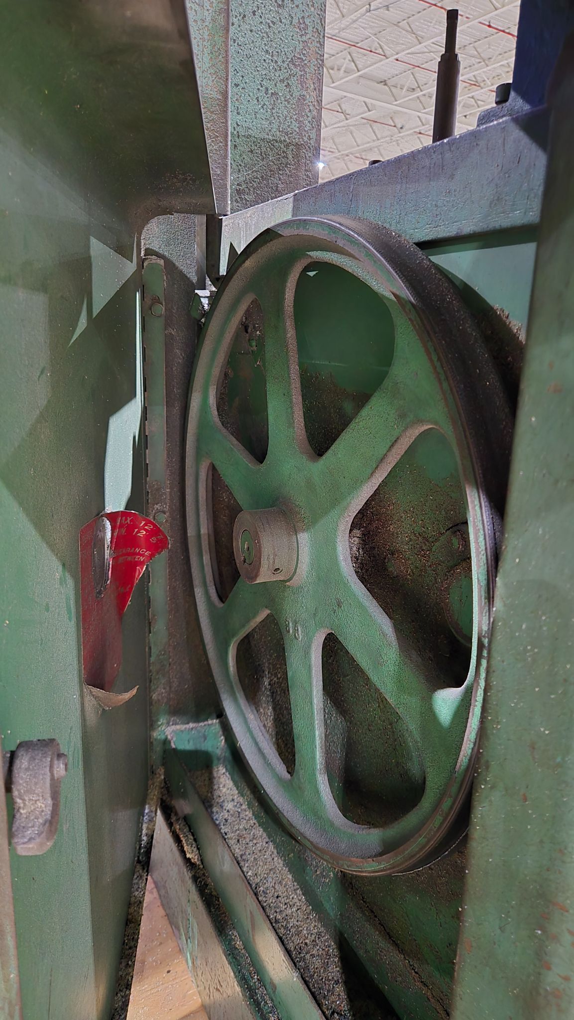POWERMATIC MODEL 87 VERTICAL BANDSAW 20" BLADE 1.5 HP USED 7