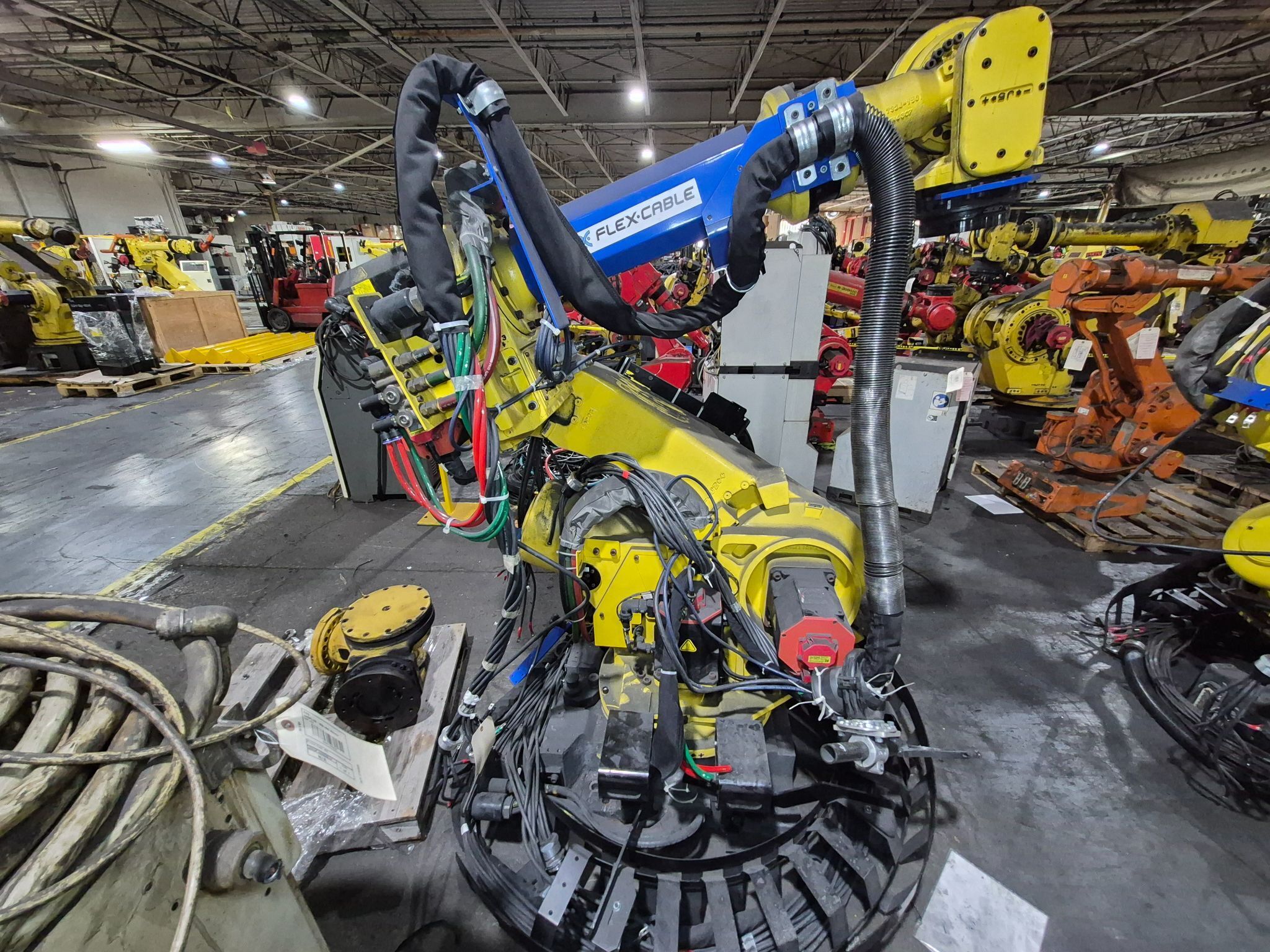 FANUC R-2000iB/210F Complete w/ R-30iA Controls USED 3