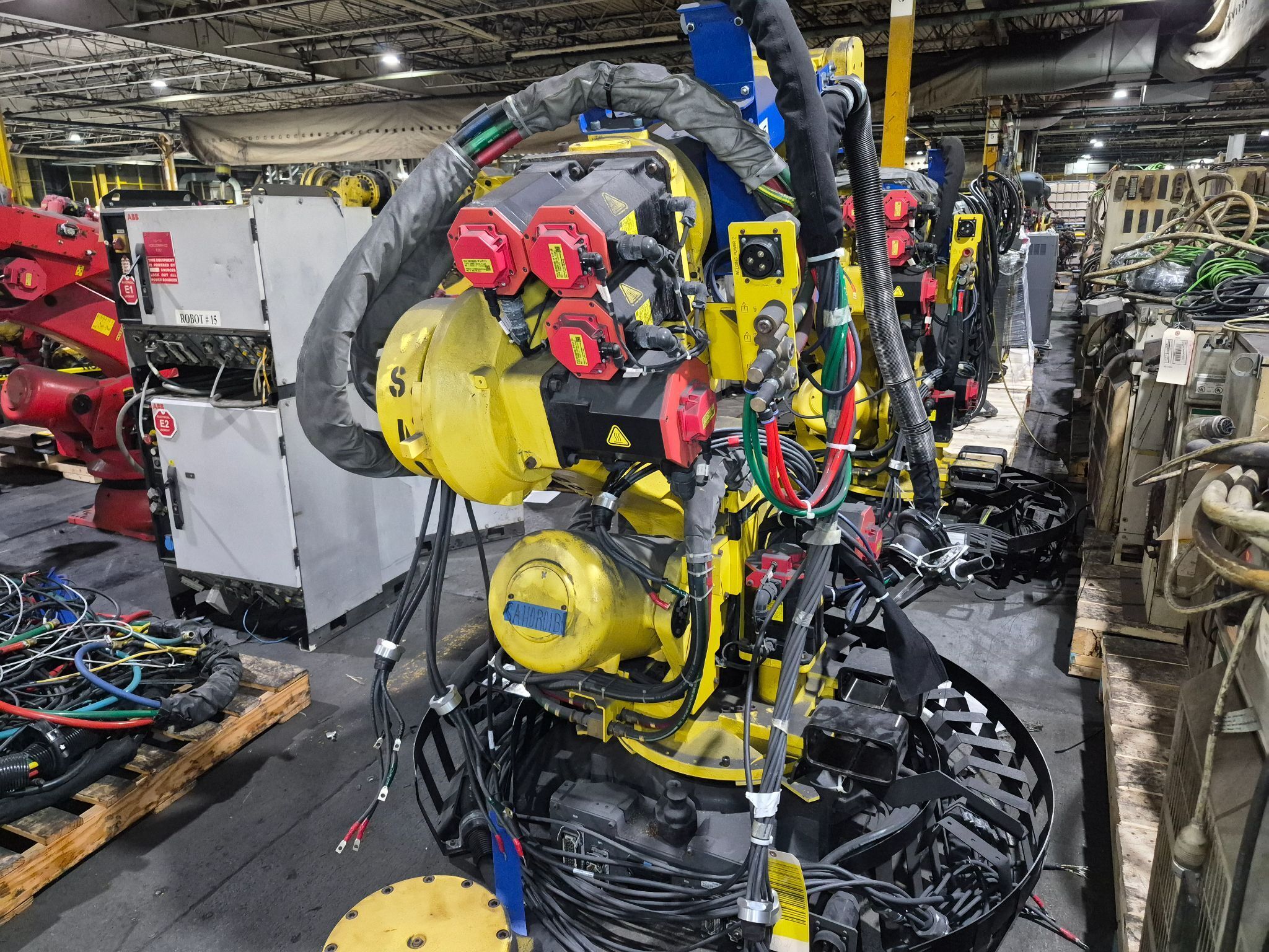 FANUC R-2000iB/210F Complete w/ R-30iA Controls USED 4