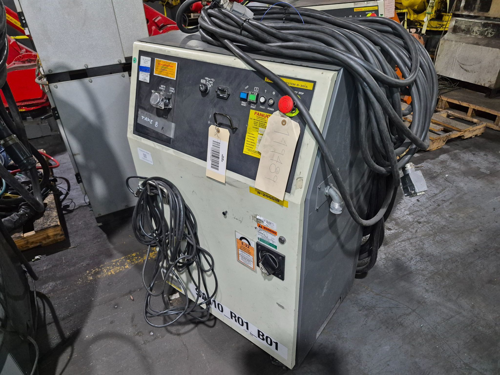 FANUC R-2000iB/210F Complete w/ R-30iA Controls USED 12