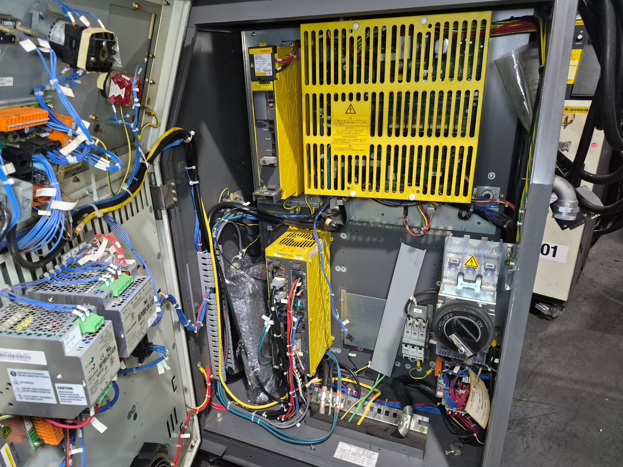 FANUC R-2000iB/210F Complete w/ R-30iA Controls USED 16