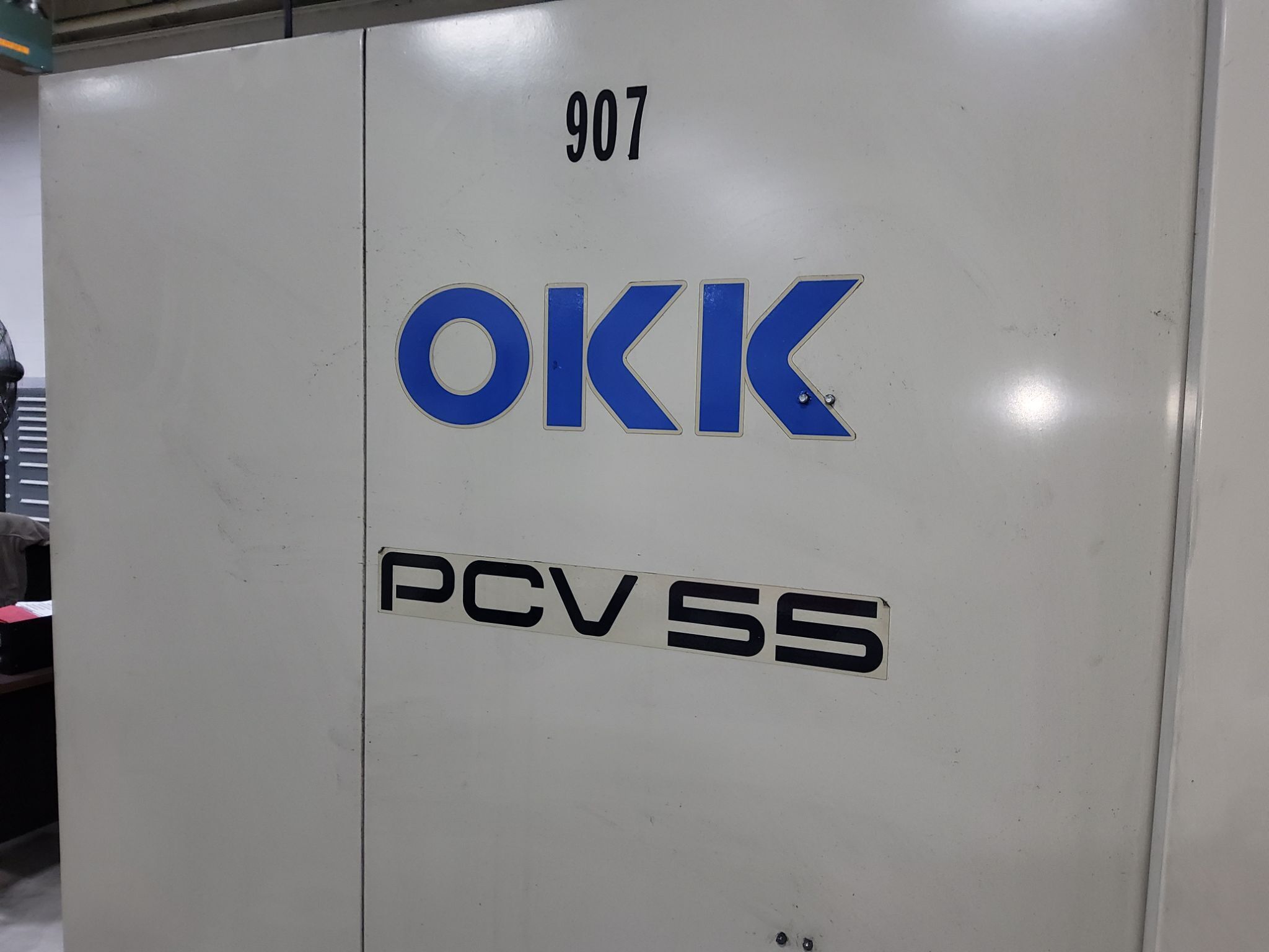 OKK PCV-55 CNC VERTICAL MACHINING CENTER USED 8