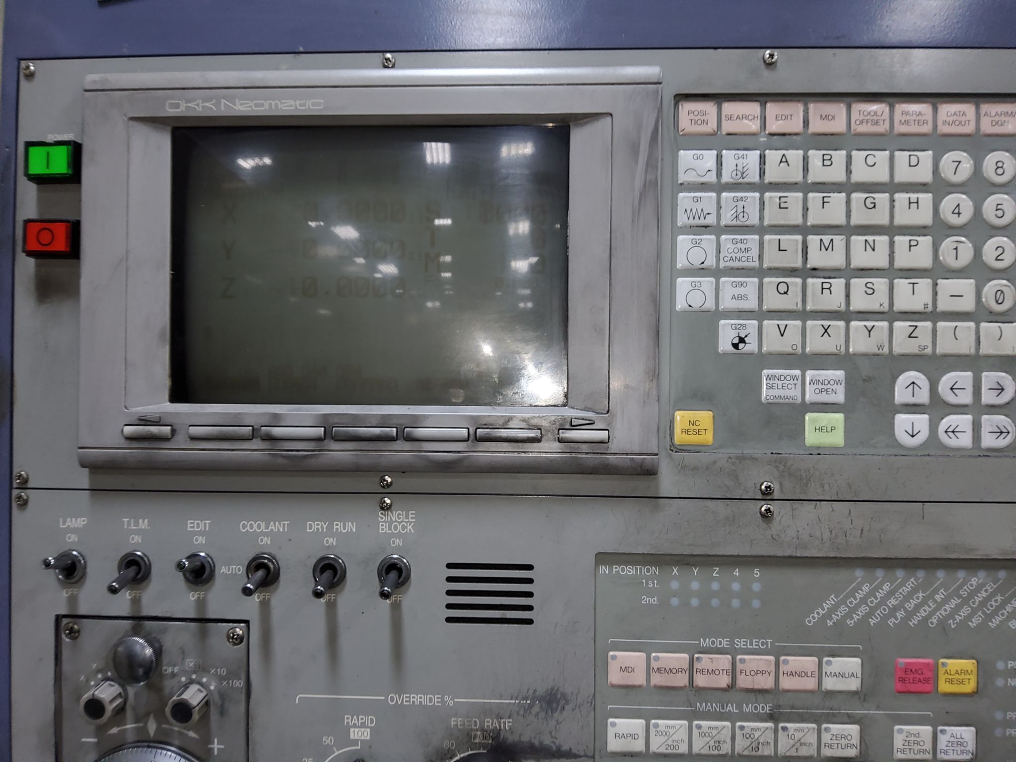 OKK PCV-55 CNC VERTICAL MACHINING CENTER USED 2