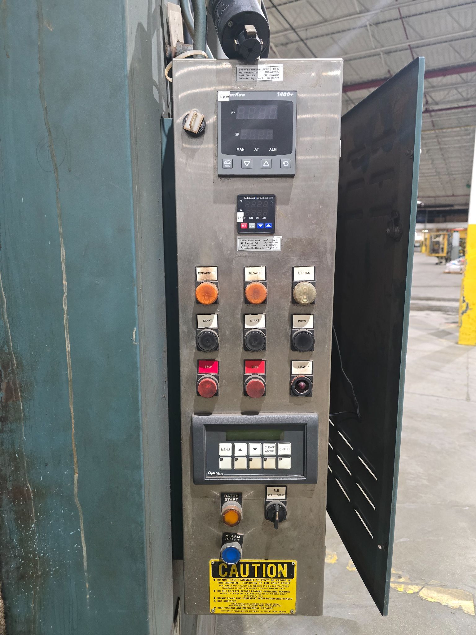 GRIEVE Modified WTC446‑500 Industrial Oven USED 1