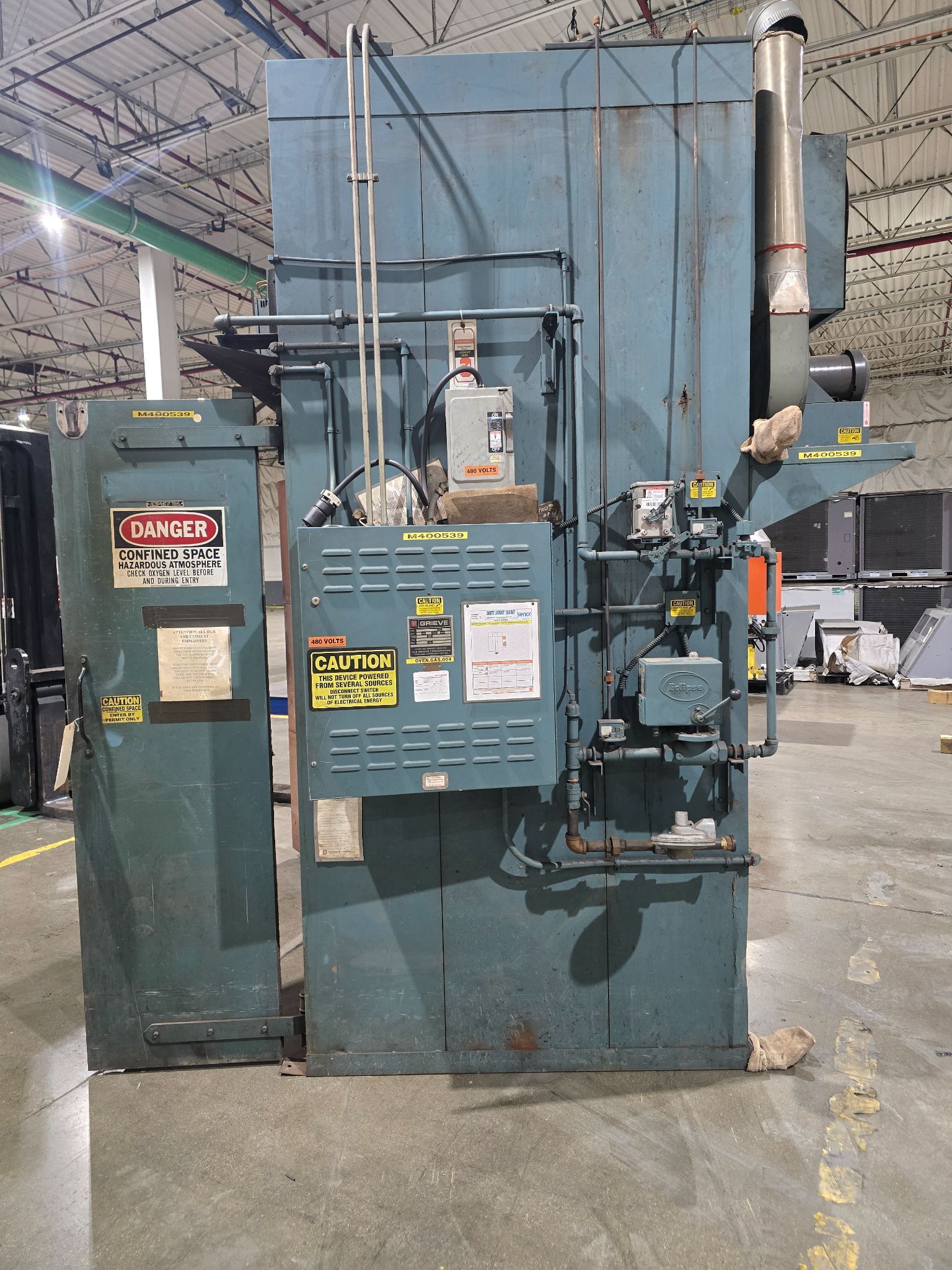 GRIEVE Modified WTC446‑500 Industrial Oven USED 4