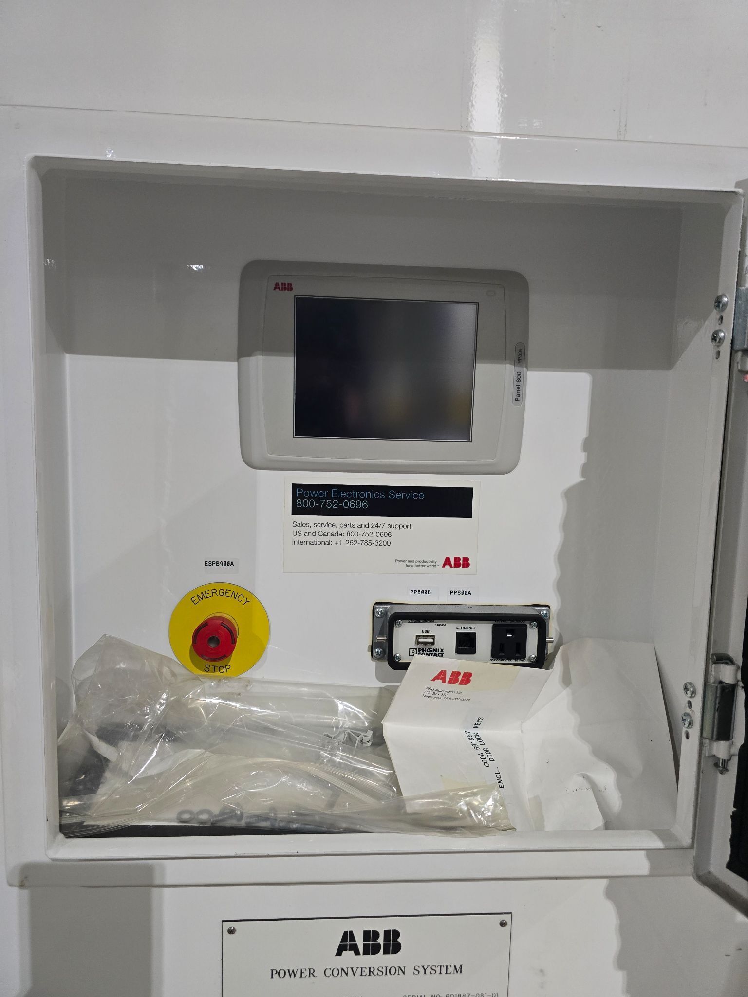 ABB PCS100 ESS 1000 kW Power Conversion System USED 8