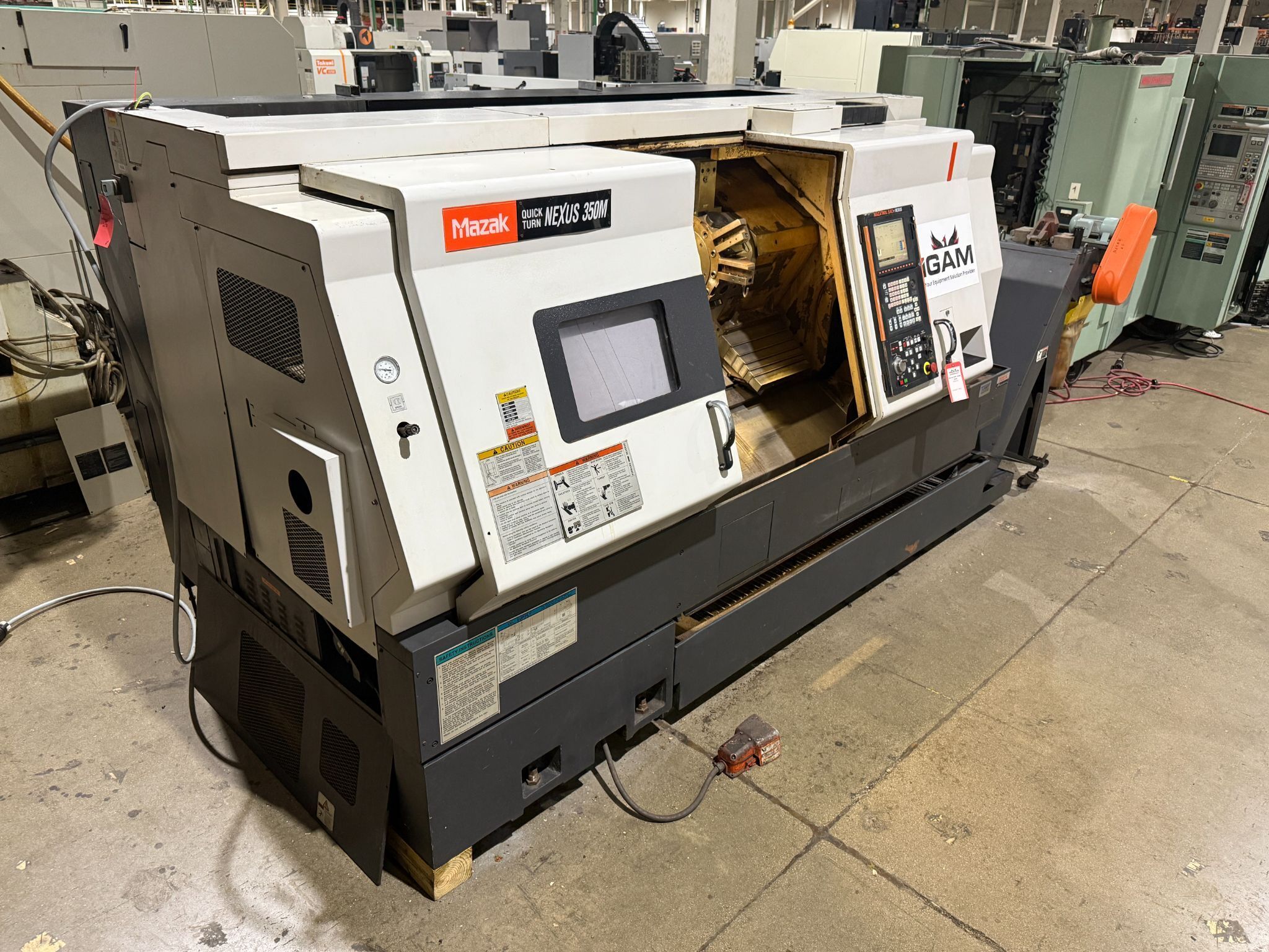 2005 MAZAK NEXUS QTN-350M CNC LATHE 1